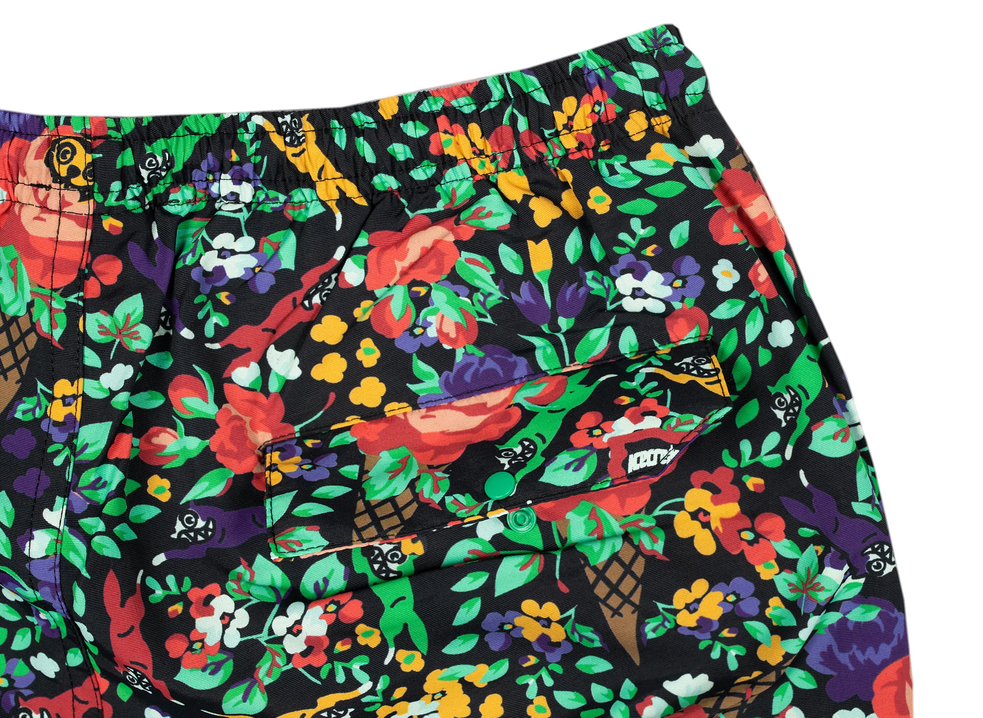 Ice Cream Floral Shorts - Image 2