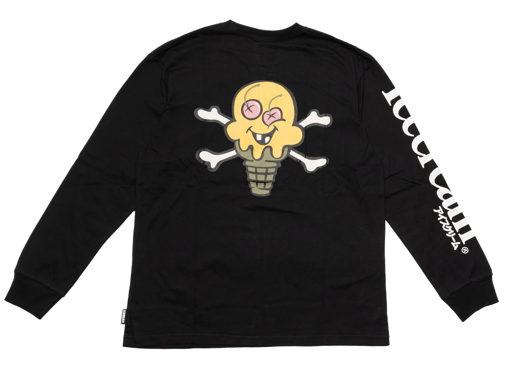 Ice Cream Henry L/S Knit in Black - Image 2