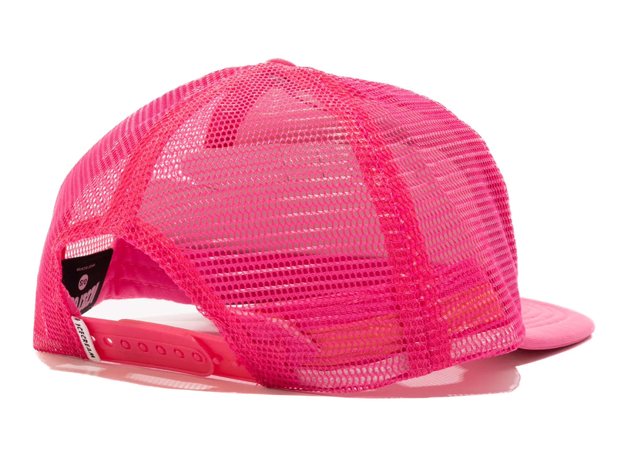 Ice Cream Inset Trucker Hat in Pink - Image 2