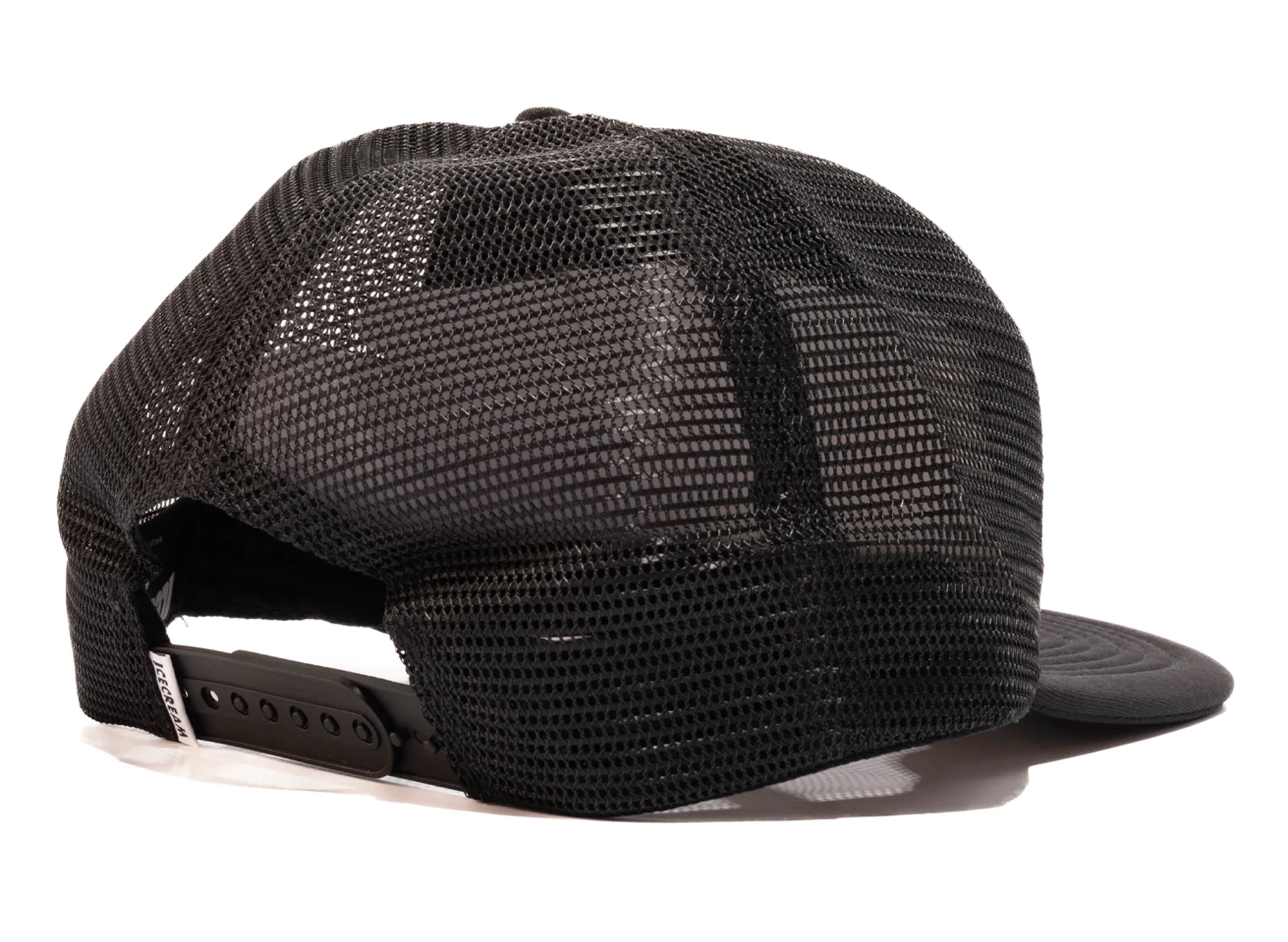 Ice Cream Inset Trucker Hat in Black - Image 2