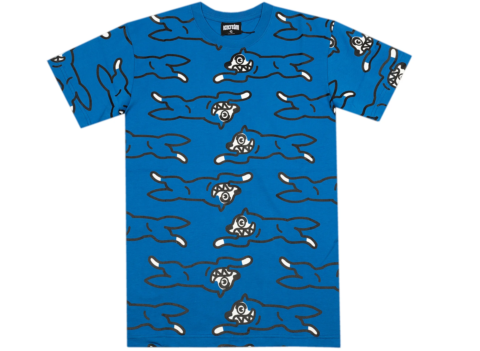 Ice Cream Repeat Offender S/S Knit in Strong Blue