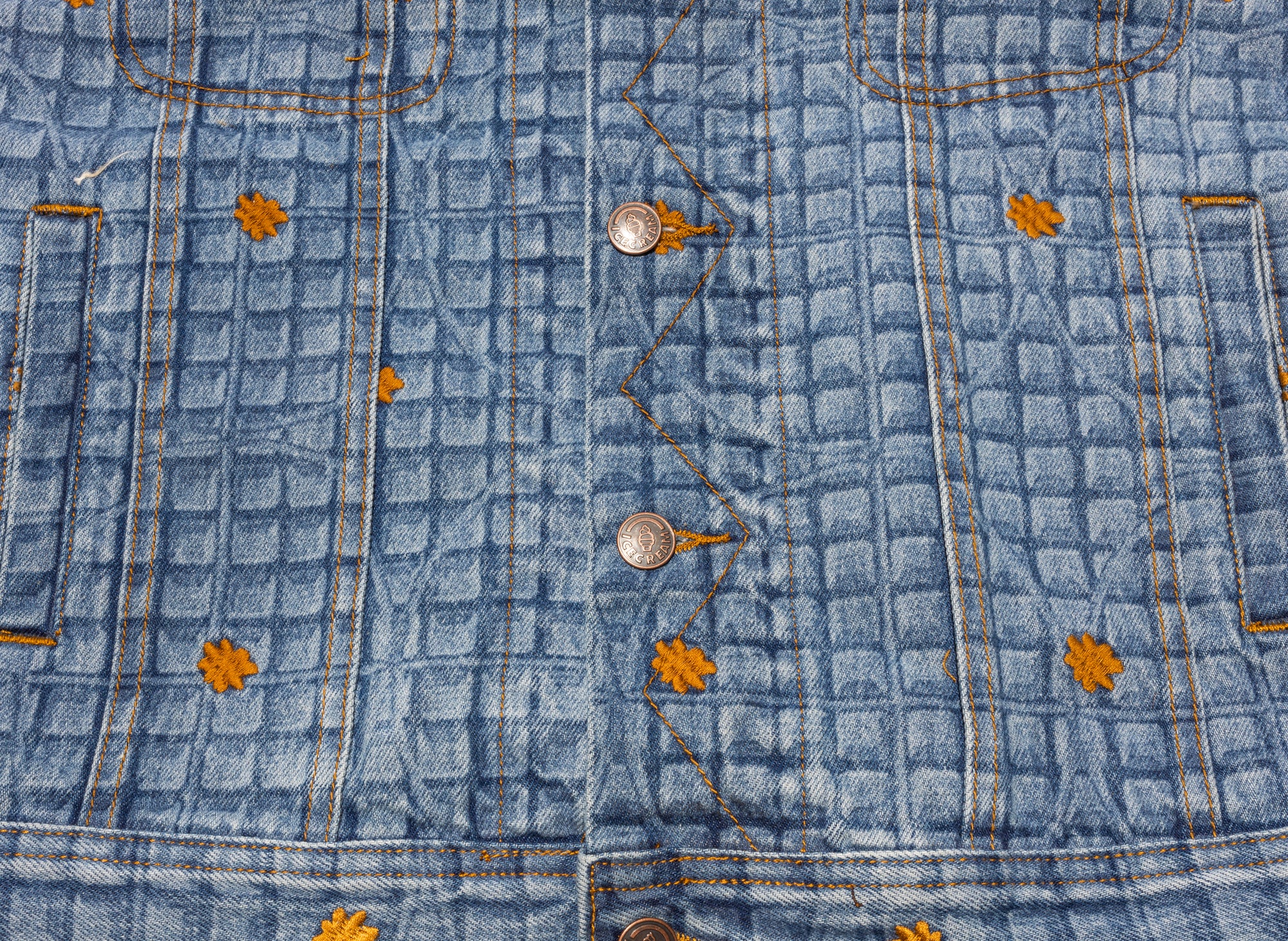 Ice Cream Work Jean Jacket - Image 3