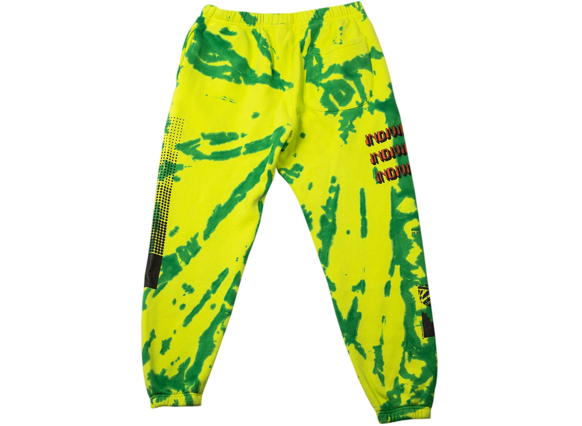 INDVLST Tie Dye Fleece Pants - Image 4