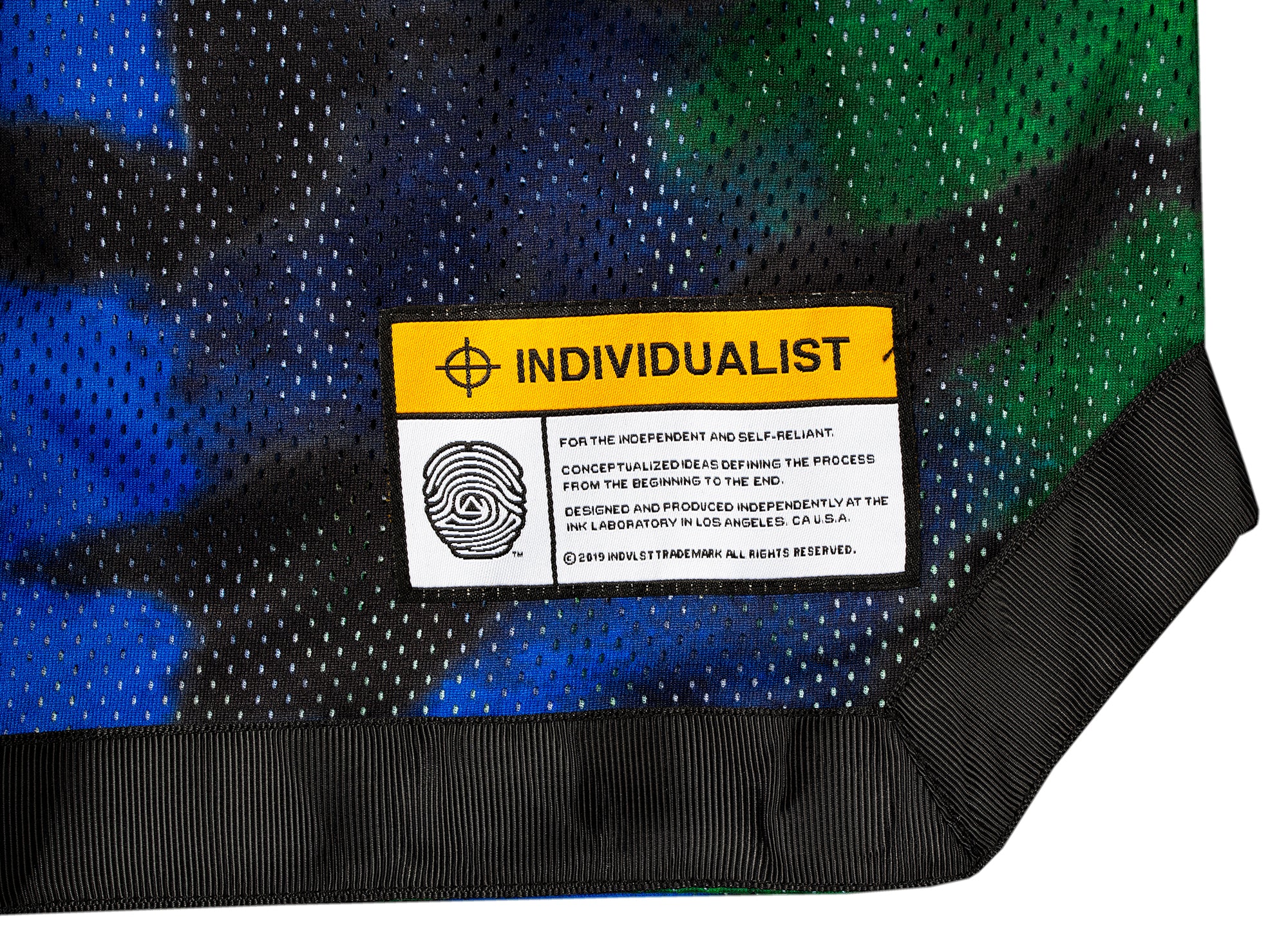INDVLST Tie Dye Mesh Shorts - Image 2