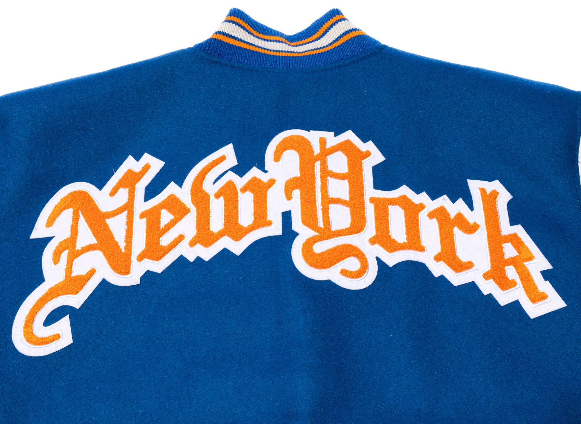 Jeff Hamilton Wool & Leather Knicks Jacket - Image 3