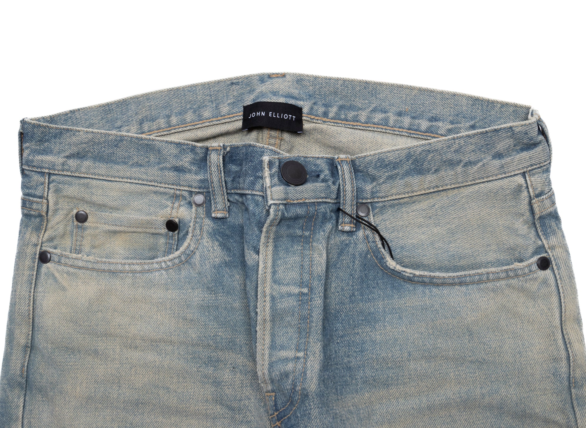 John Elliott The Daze Bleach Washed Jeans - Image 2