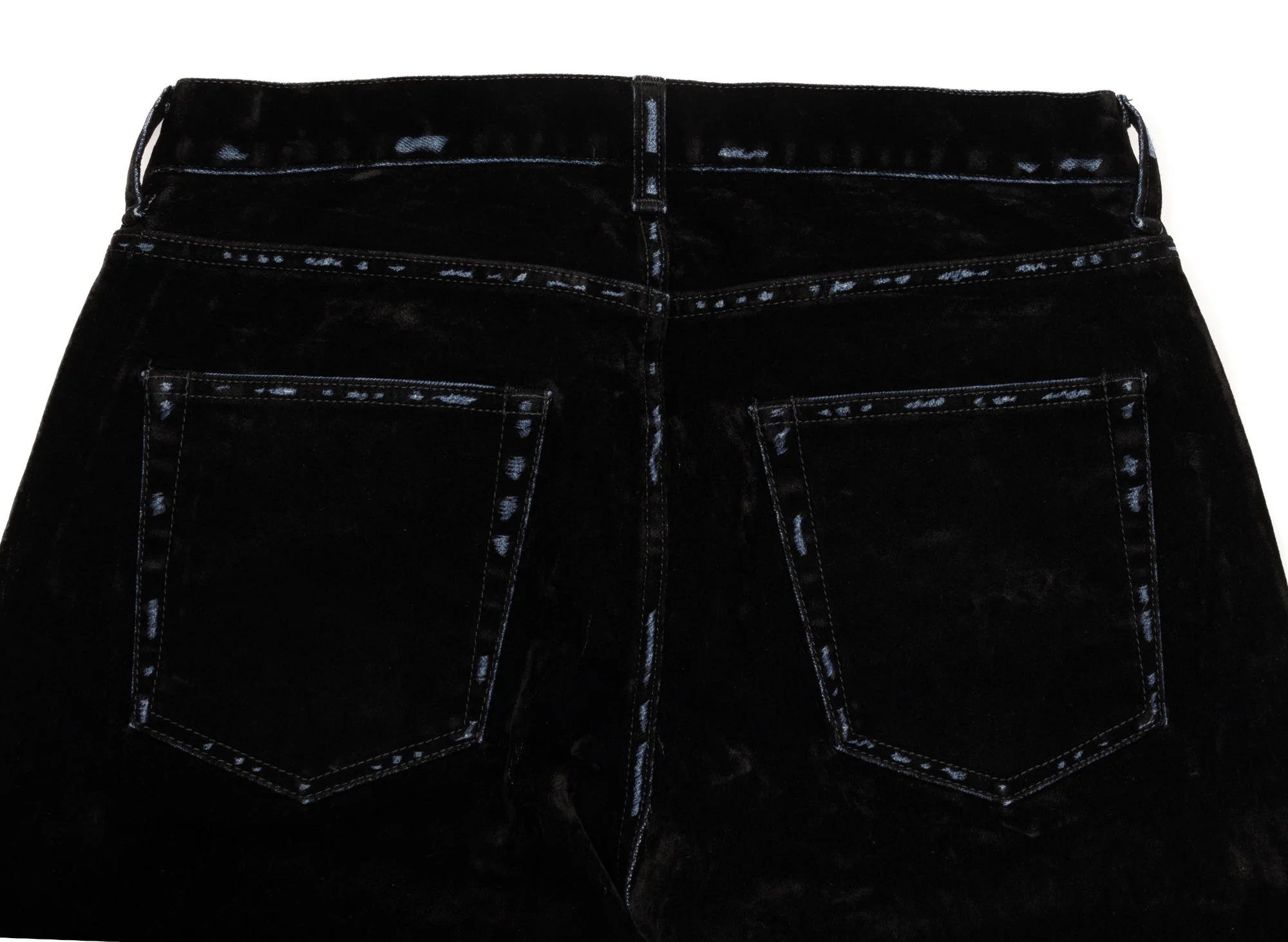 John Elliott The Daze Crush Flock Jeans in Black - Image 2