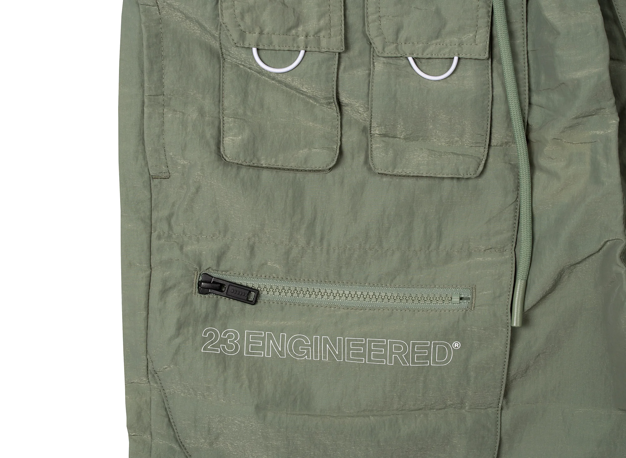 Jordan 23 Engineered Utility Shorts in Green - Image 2