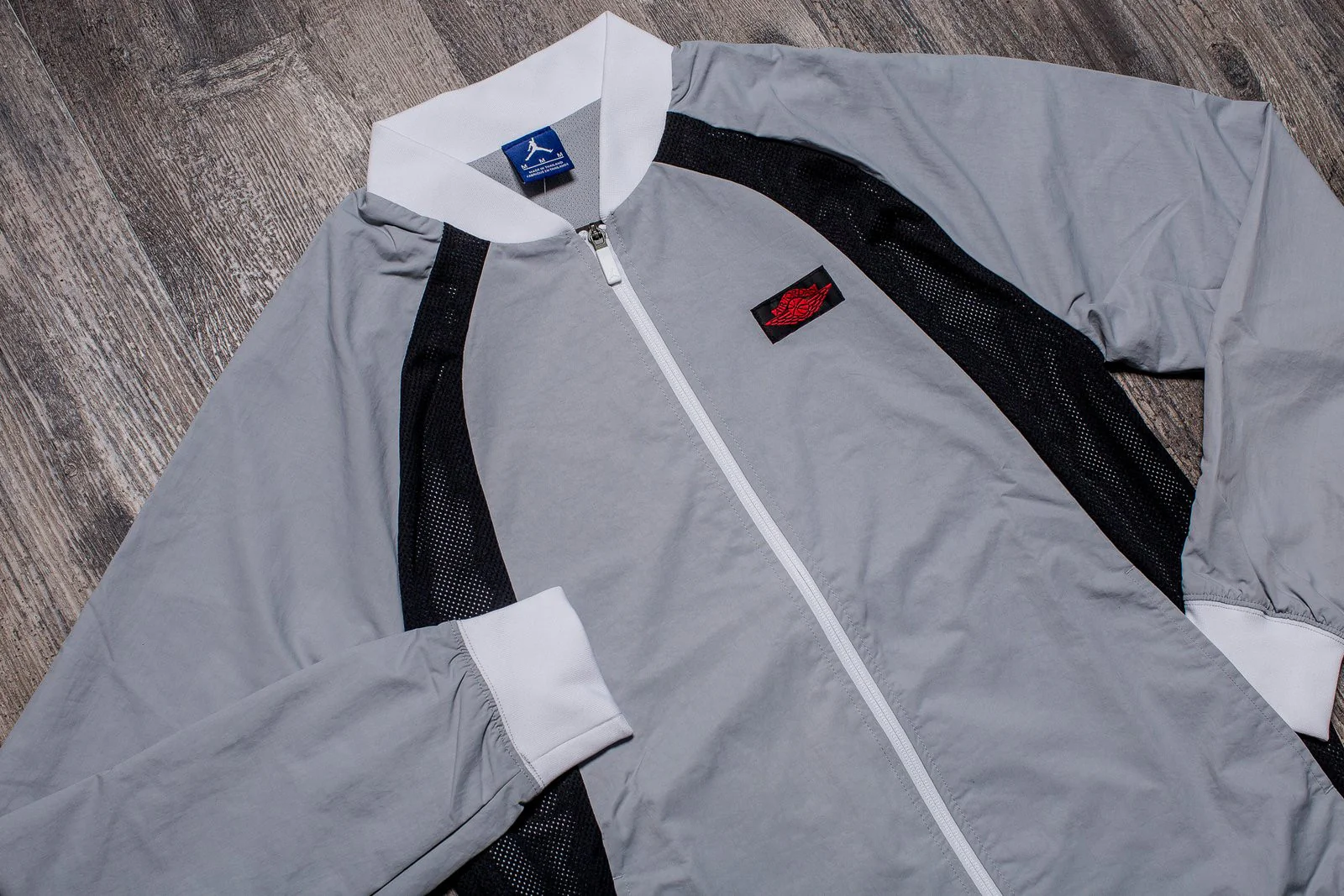 JORDAN AJ1 WINGS JACKET Wolf Grey - Image 2