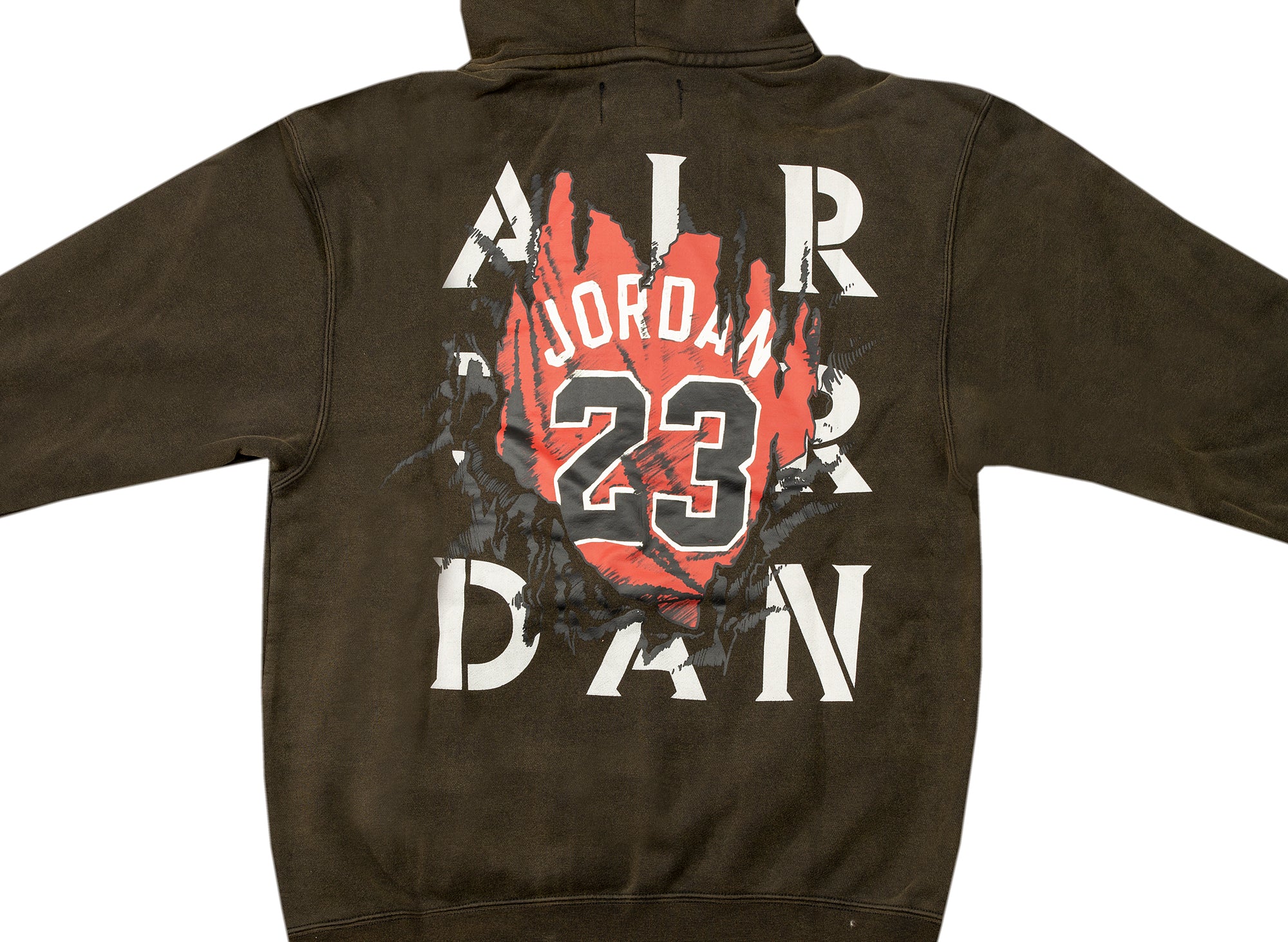 Jordan AJ5 Graphic Fleece Pullover Hoodie - Image 2