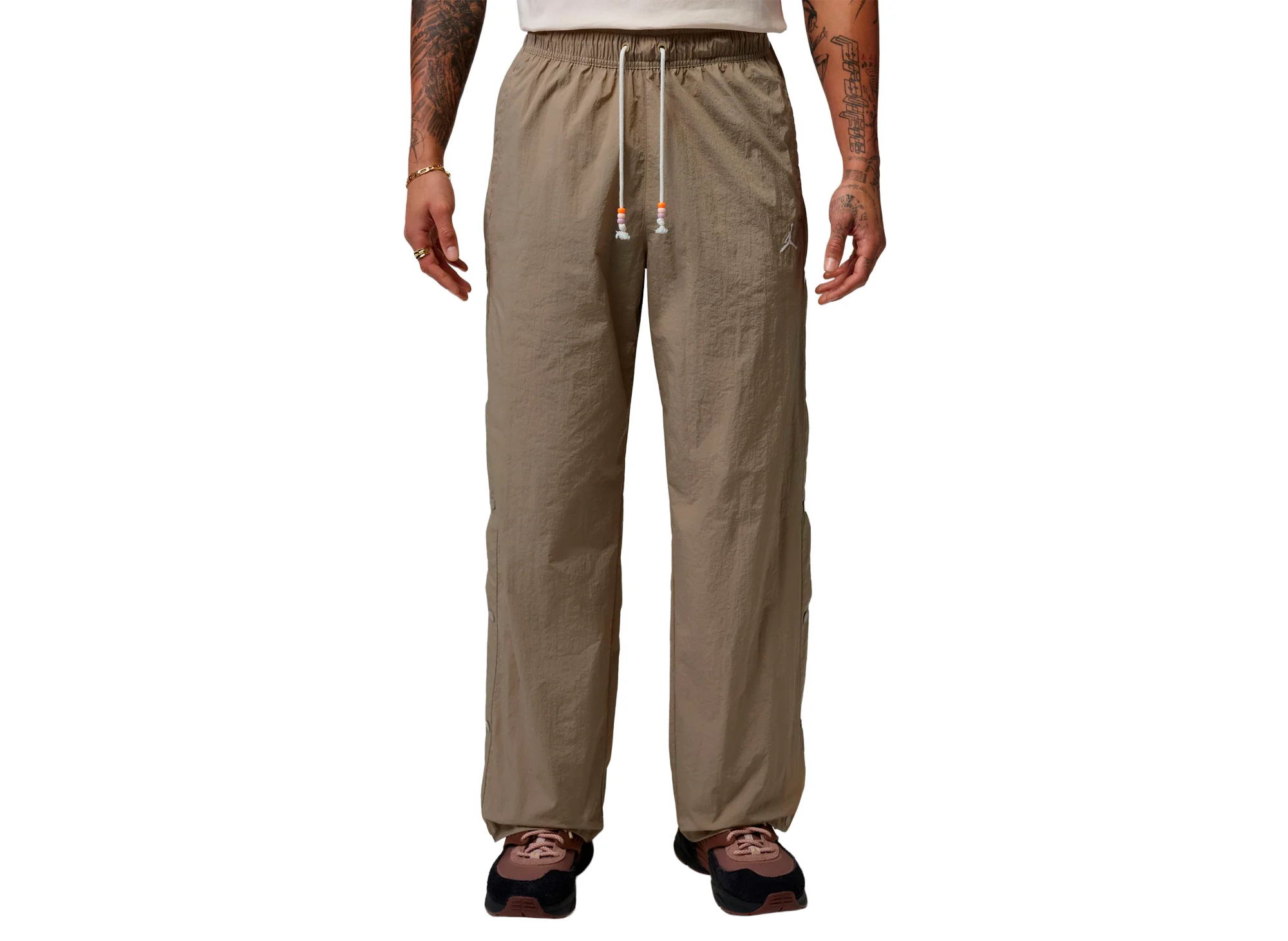 Jordan Brooklyn Festival Pants in Khaki - Image 2