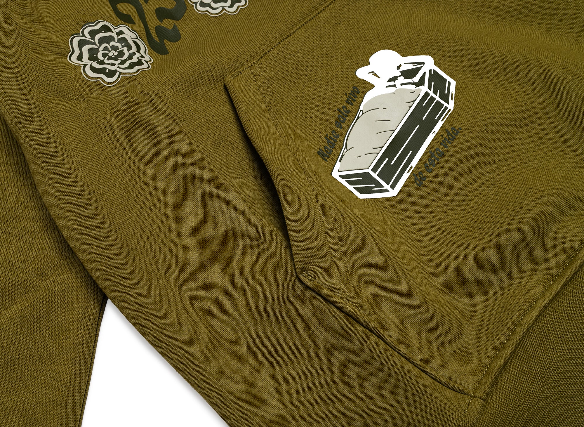 Jordan Brooklyn Fleece Hoodie 'Day of the Dead' - Image 3