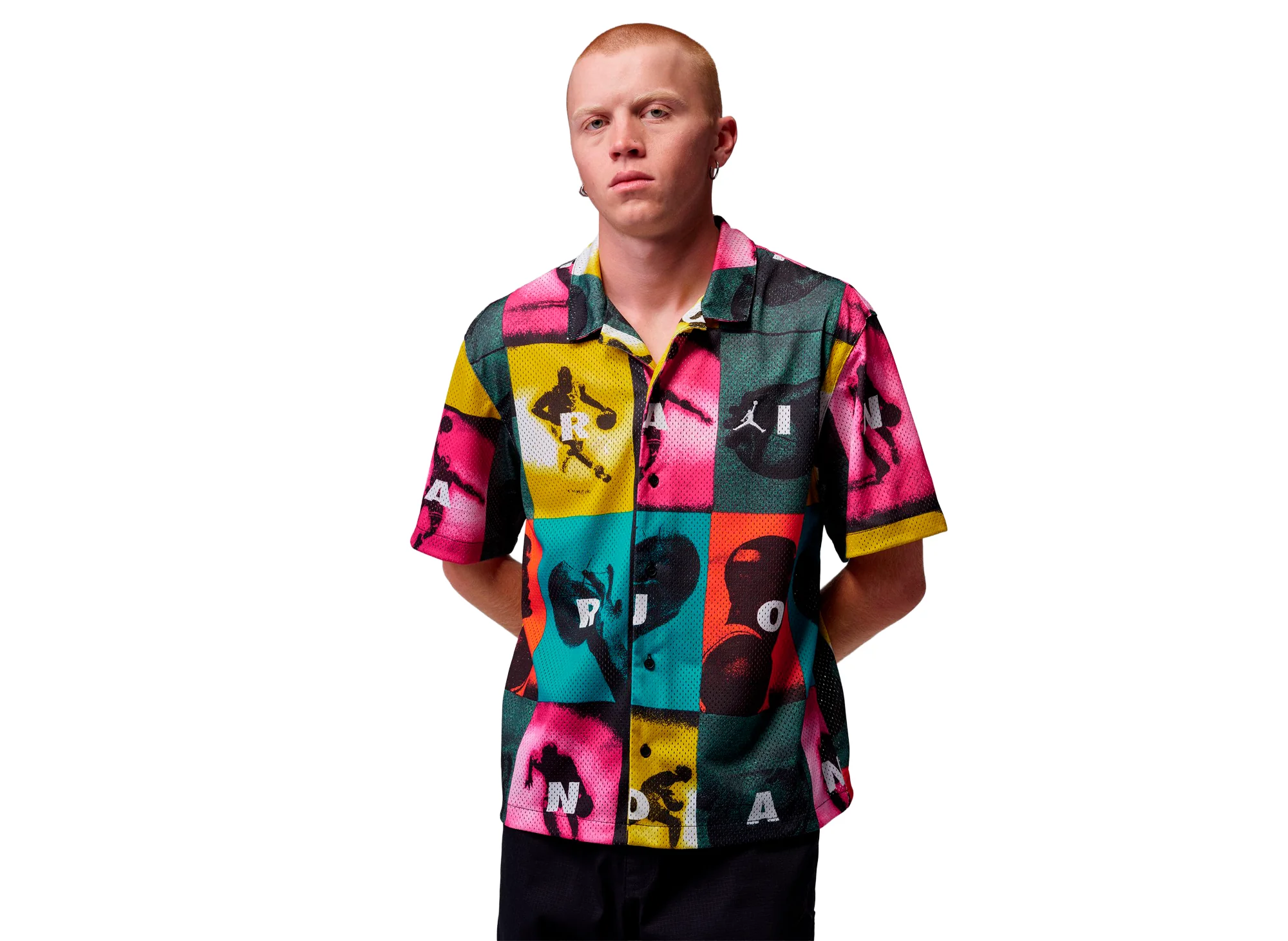 Jordan Brooklyn Graphic Shirt in White - Image 2