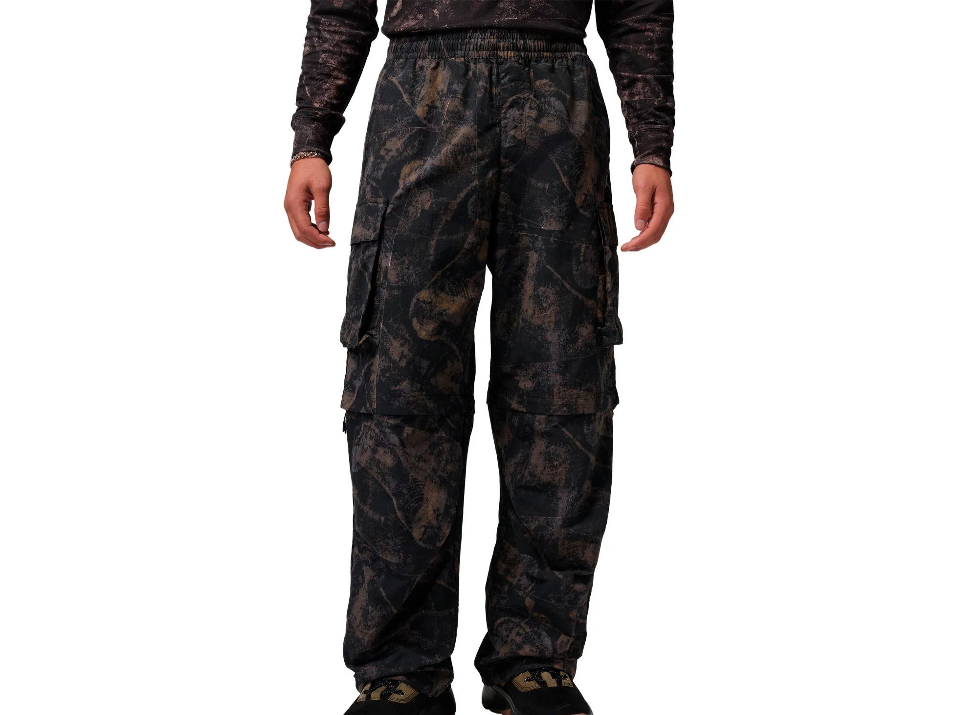 Jordan Brooklyn Hike Mike Convertible Pant in Black
