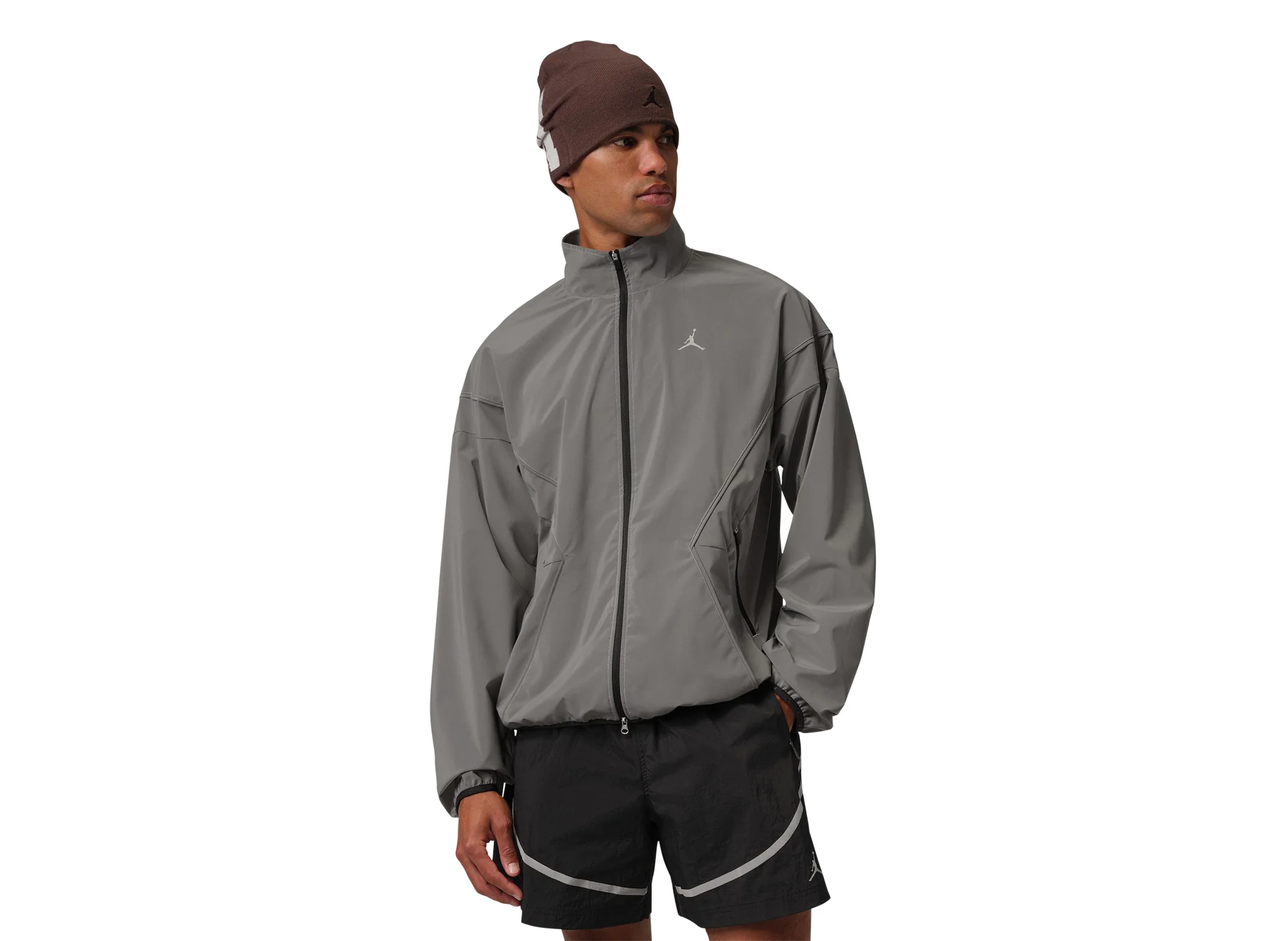 Jordan Brooklyn Hike Mike Reflective Draft Jacket - Image 3