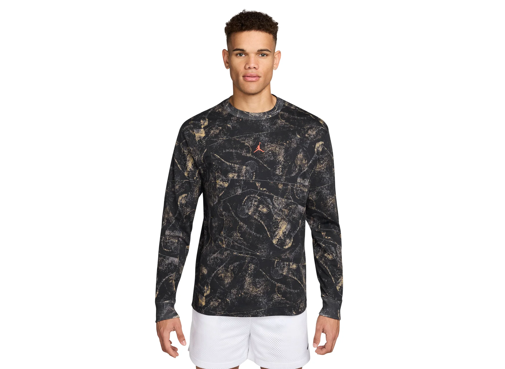 Jordan Brooklyn Long-Sleeve T-Shirt in Black - Image 2