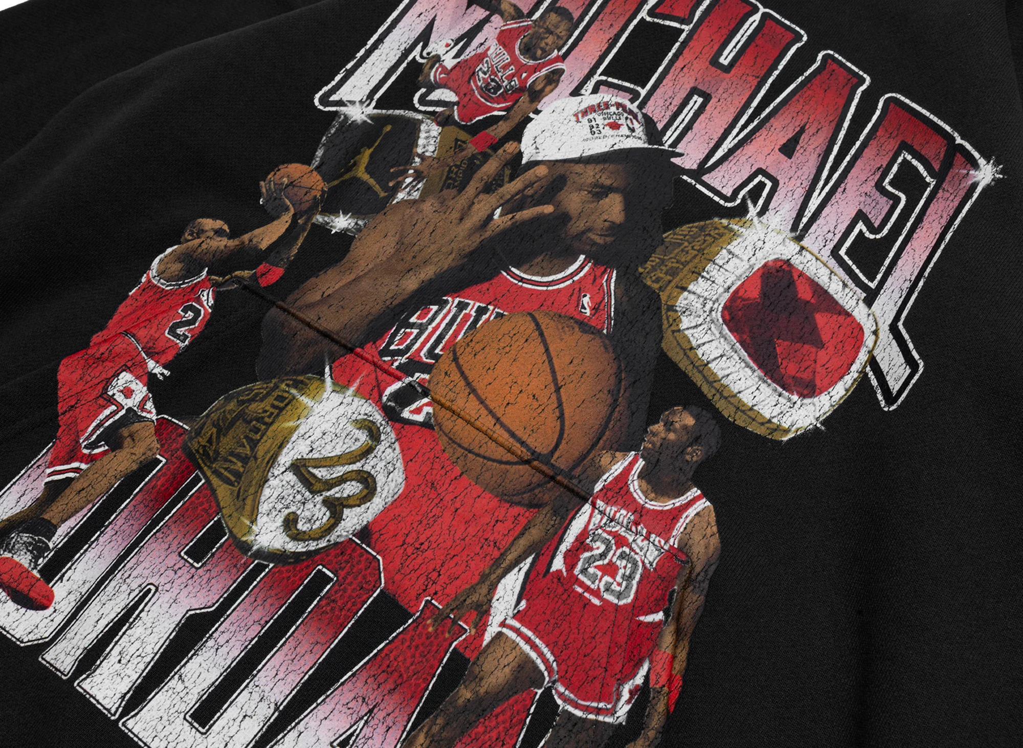 Jordan Flight Fleece Graphic Pullover Hoodie - Image 2