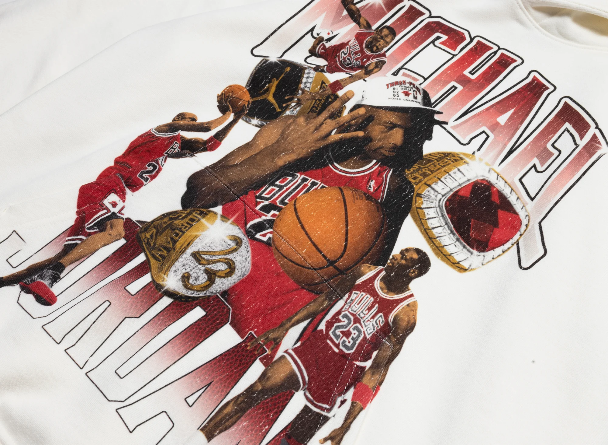 Jordan Flight Fleece Graphic Pullover Hoodie - Image 2