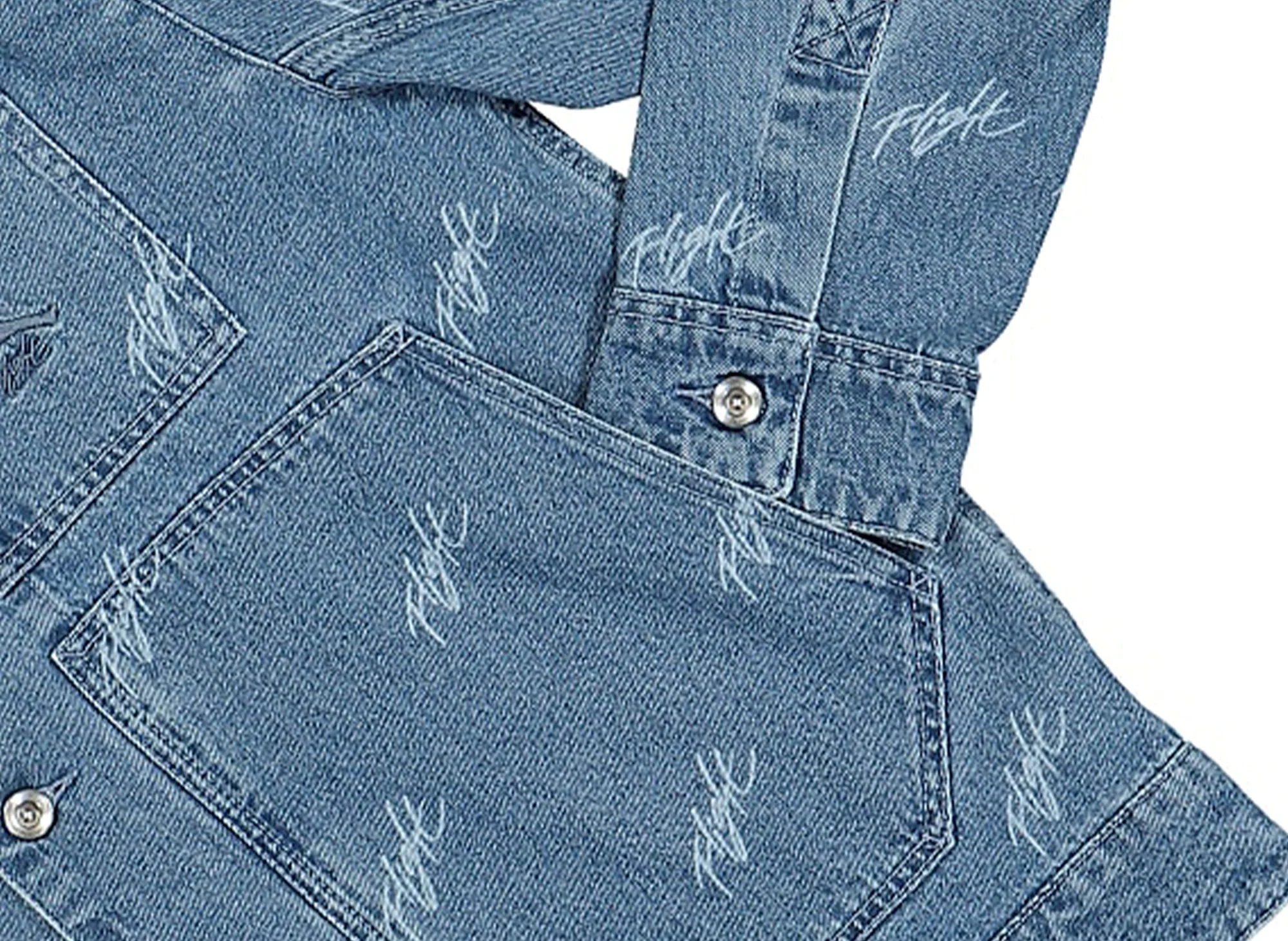 Jordan Flight Heritage Denim Jacket - Image 2