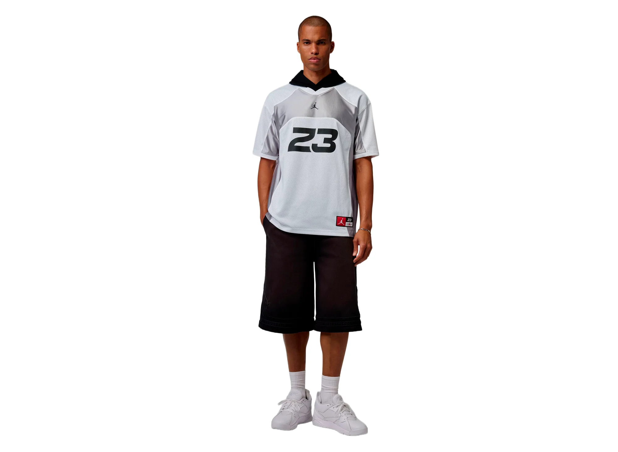 Jordan Flight Jersey Top in White
