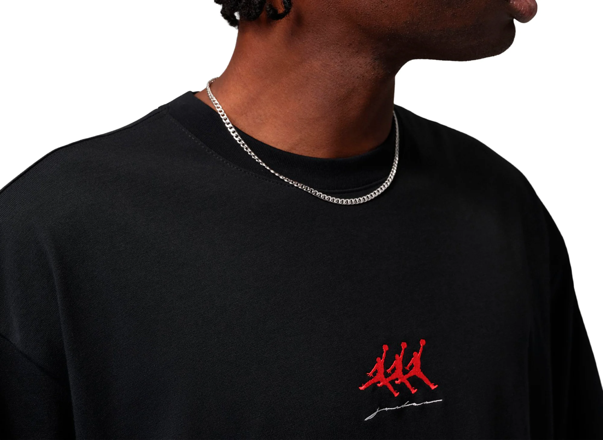 Jordan Flight Oversized Graphic T-Shirt in Black - Image 4