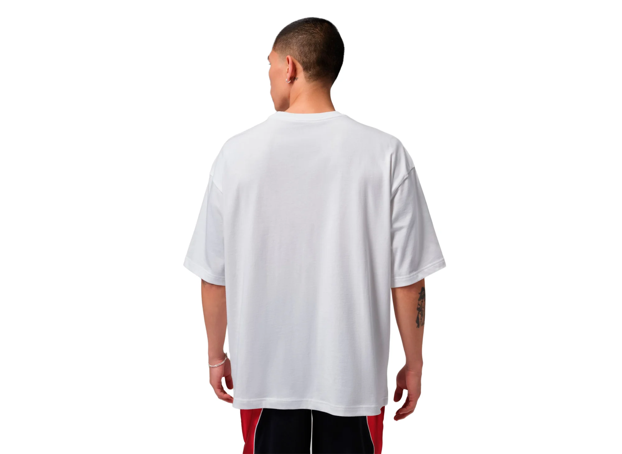 Jordan Flight Oversized Graphic T-Shirt in White - Image 3