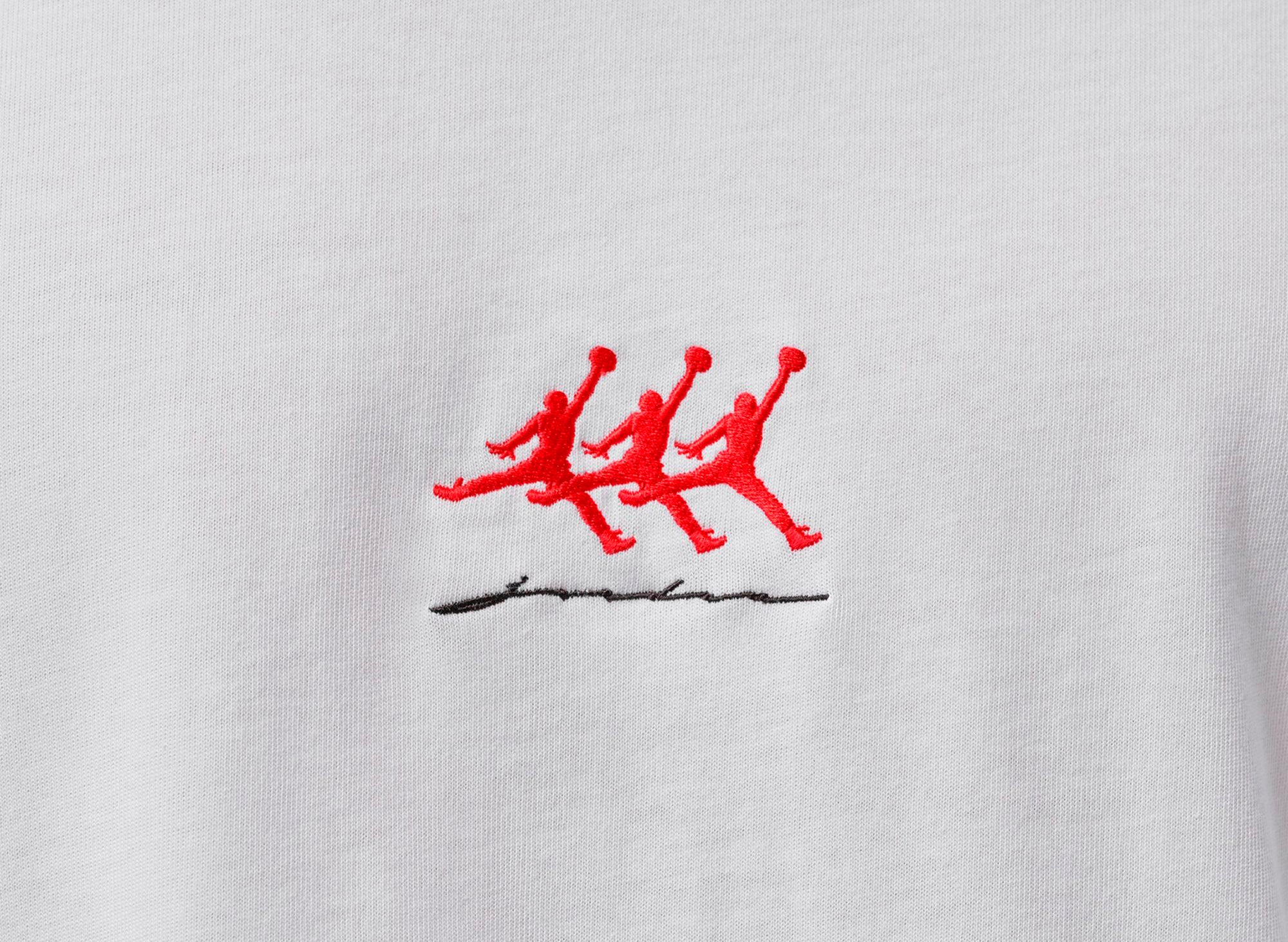 Jordan Flight Oversized Graphic T-Shirt in White - Image 4
