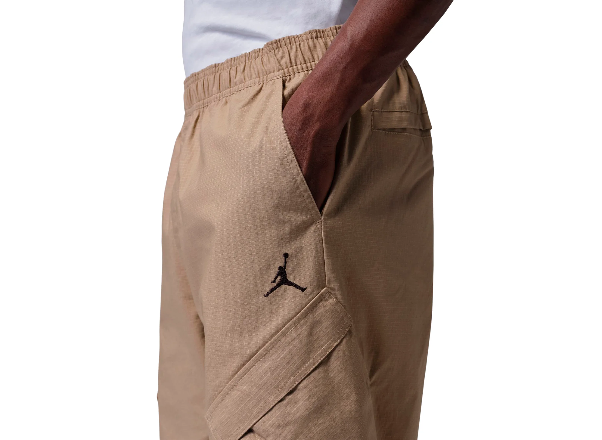 Jordan Flight Utility Pants in Khaki - Image 5