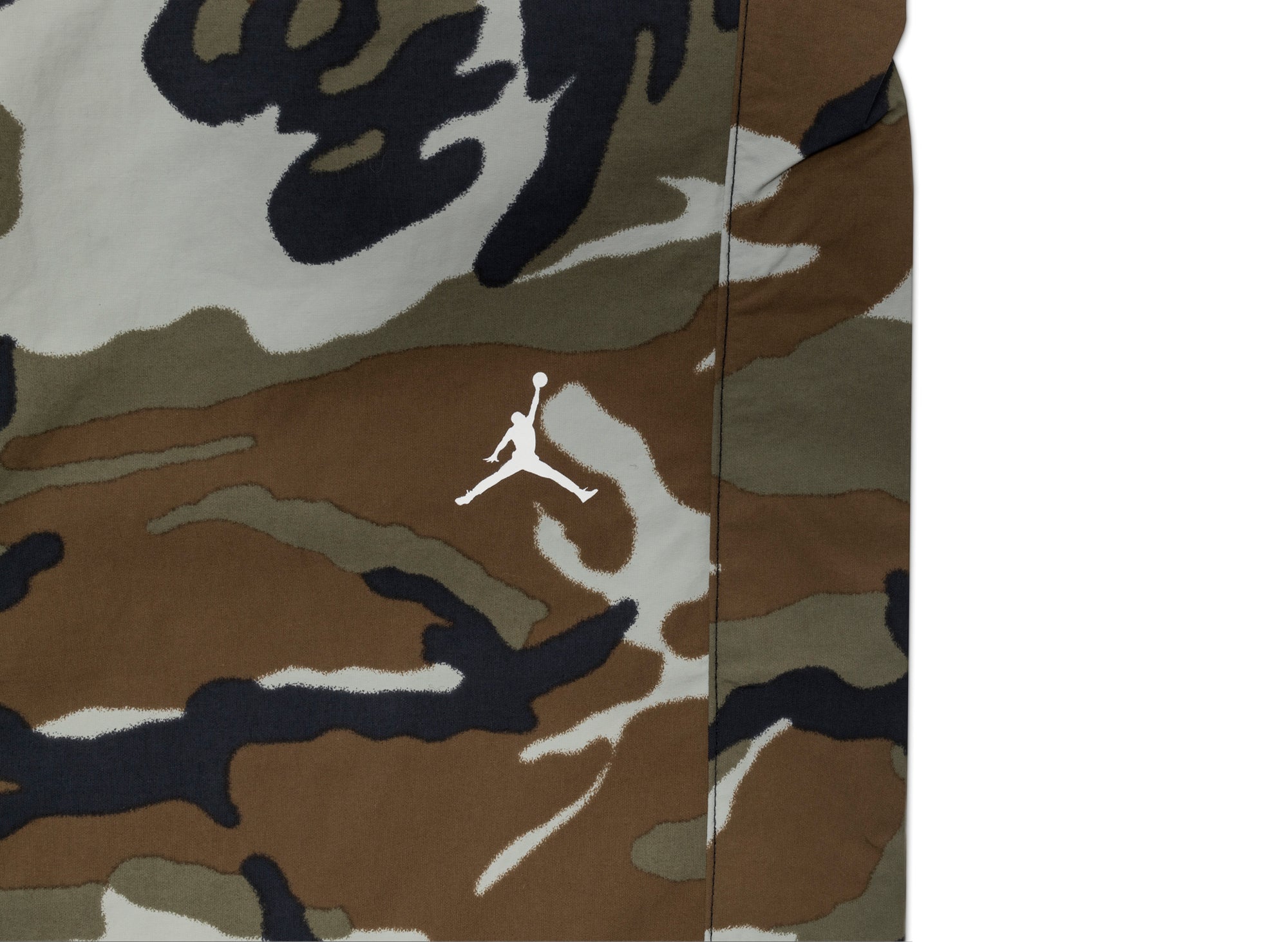 Jordan MVP Camo Pants in Olive/Sail - Image 2