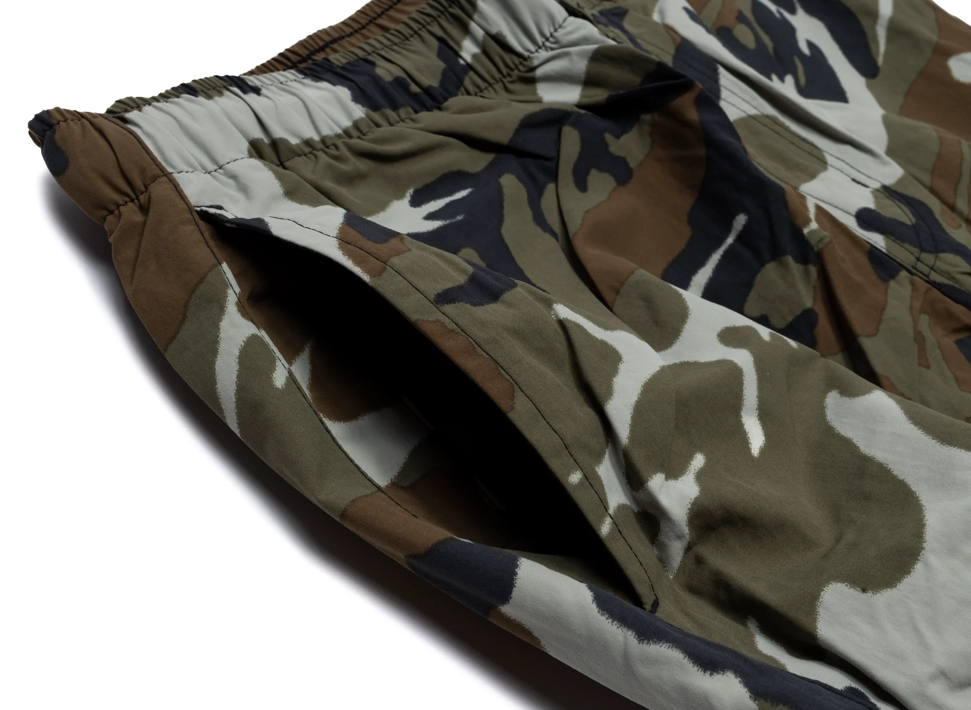 Jordan MVP Camo Pants in Olive/Sail - Image 3