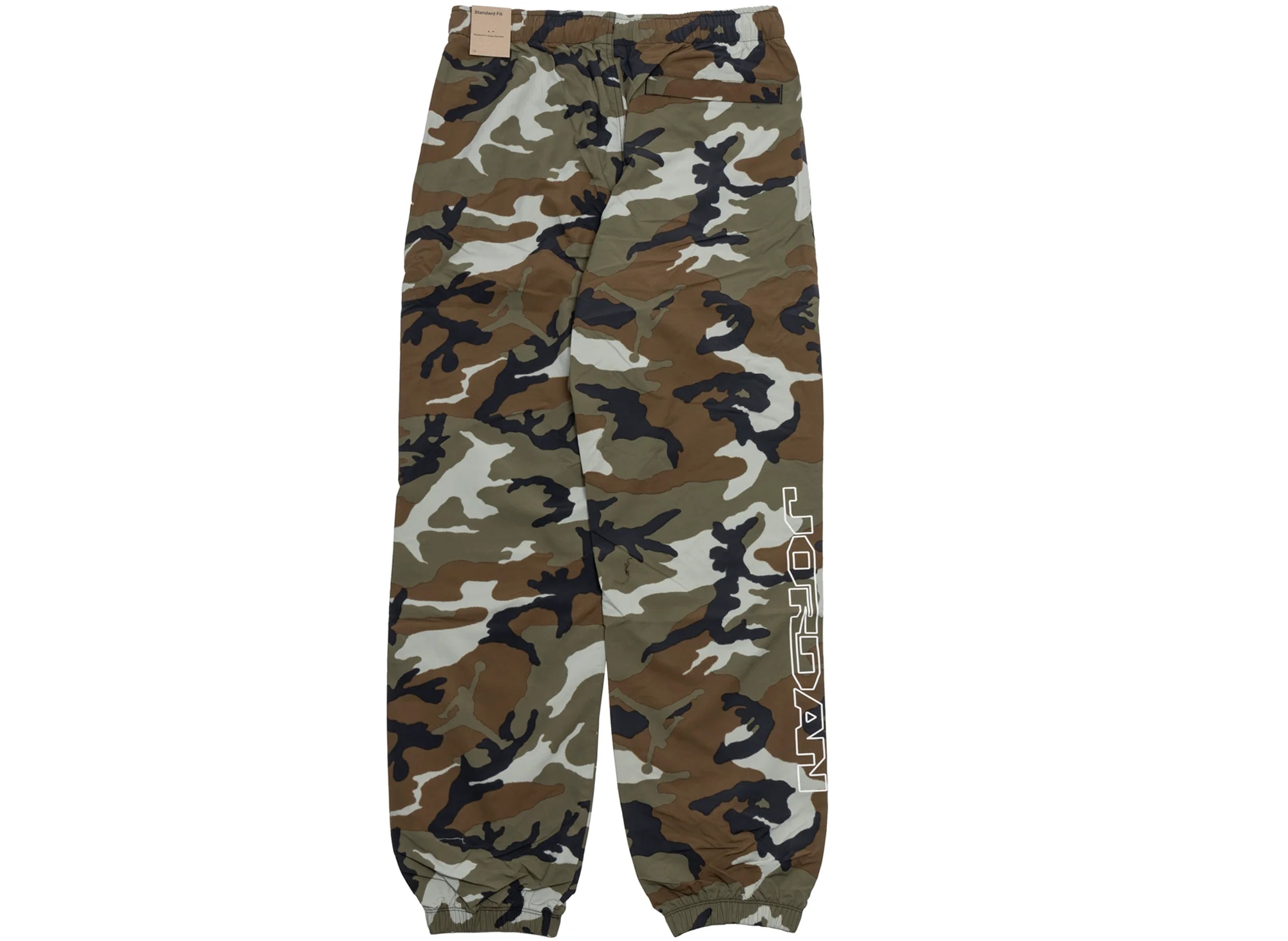 Jordan MVP Camo Pants in Olive/Sail - Image 4