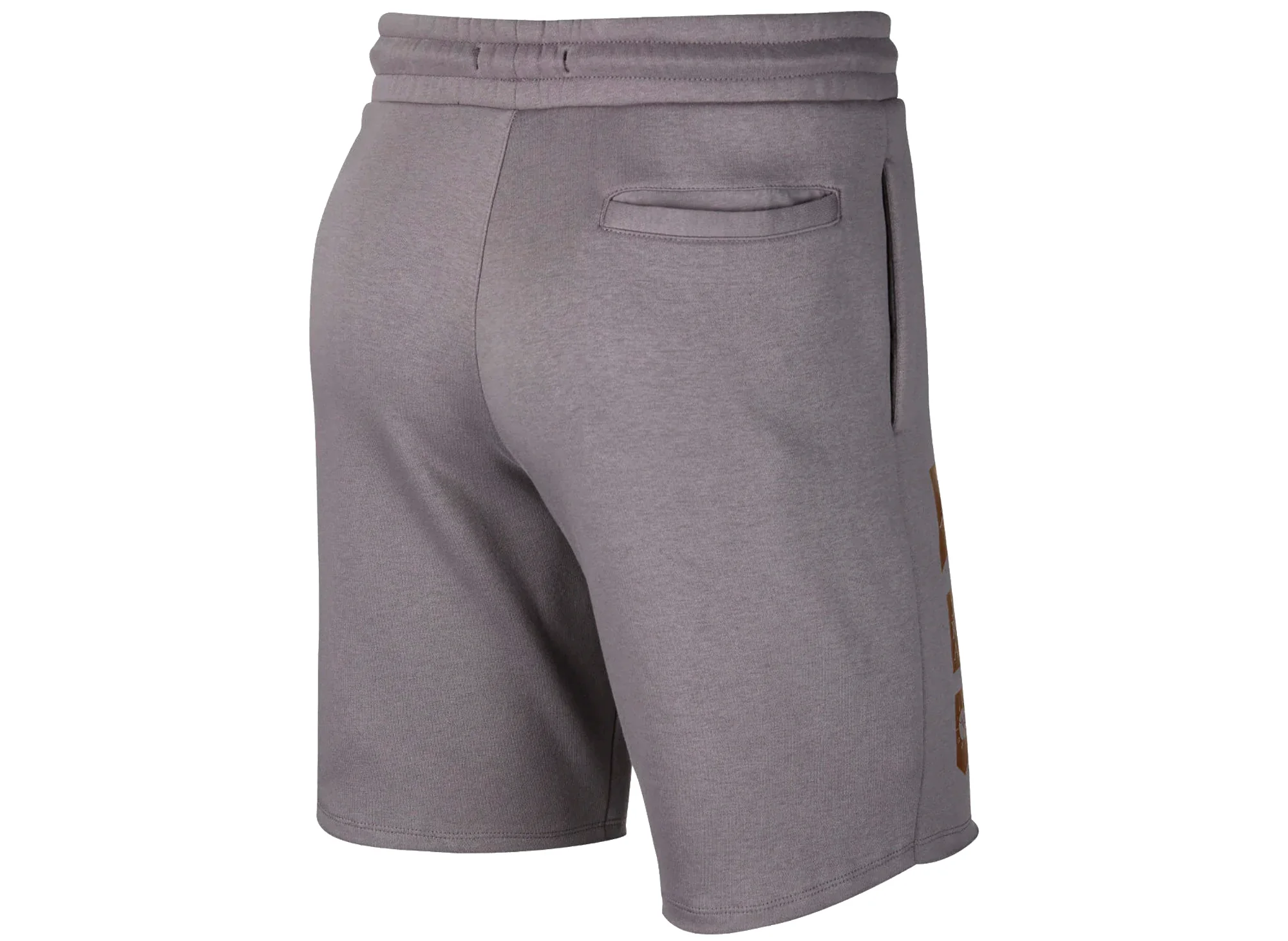 Jordan Remastered HBR Men's Fleece Shorts 'Gunsmoke' - Image 2