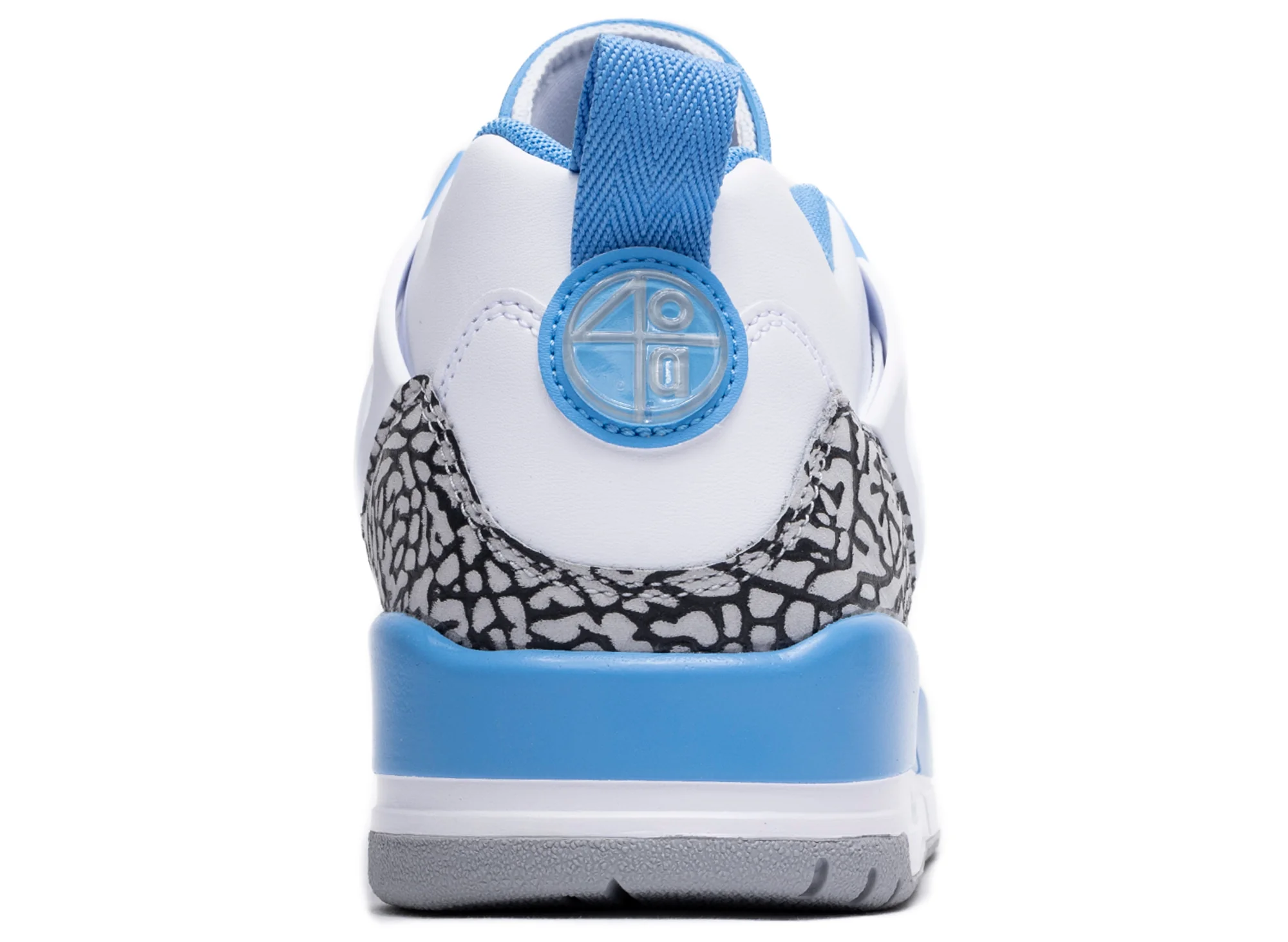 Jordan Spizike Low in White / University Blue - Image 2