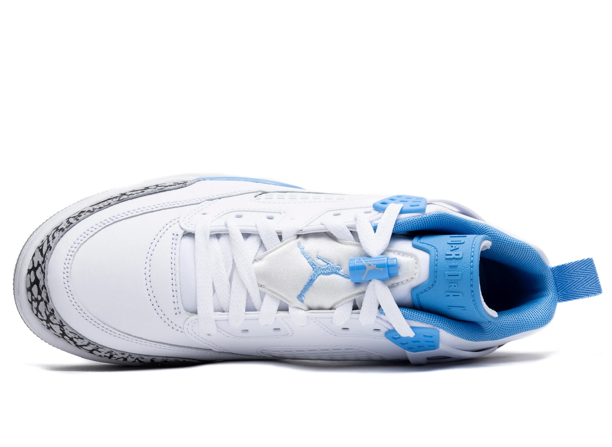 Jordan Spizike Low in White / University Blue - Image 4