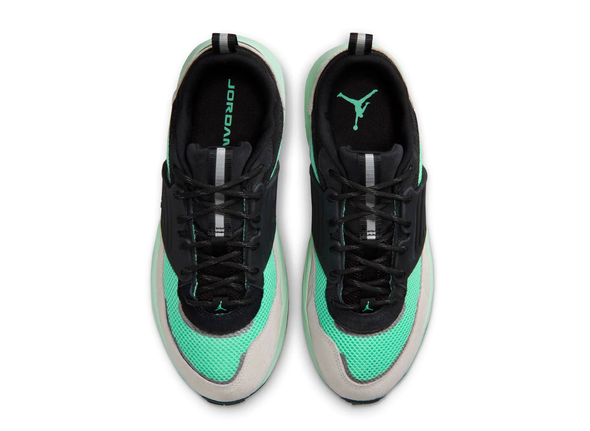 Jordan Trunner O/S in Black / Green Glow - Image 4