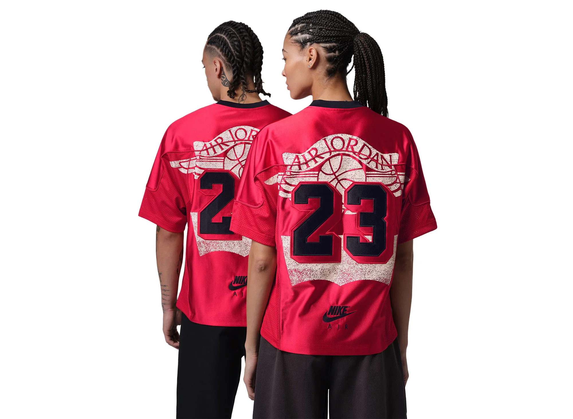Jordan x Levi's Jersey in Gym Red - Image 3