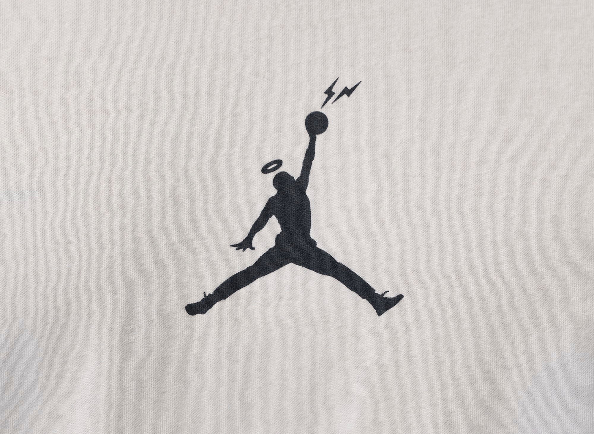 Jordan x Union Fragment Tee in Pale Ivory - Image 5