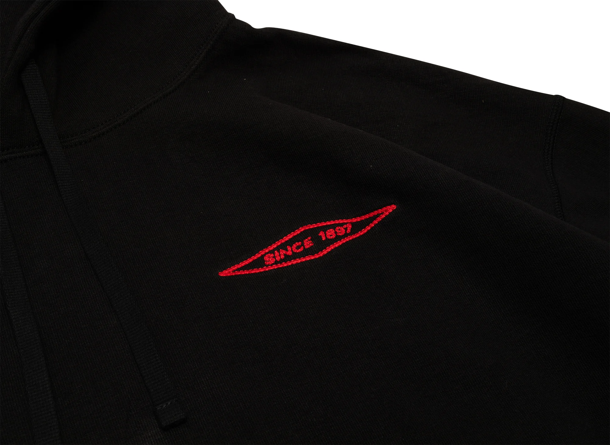 Junya Watanabe Hoodie in Black x Red - Image 2