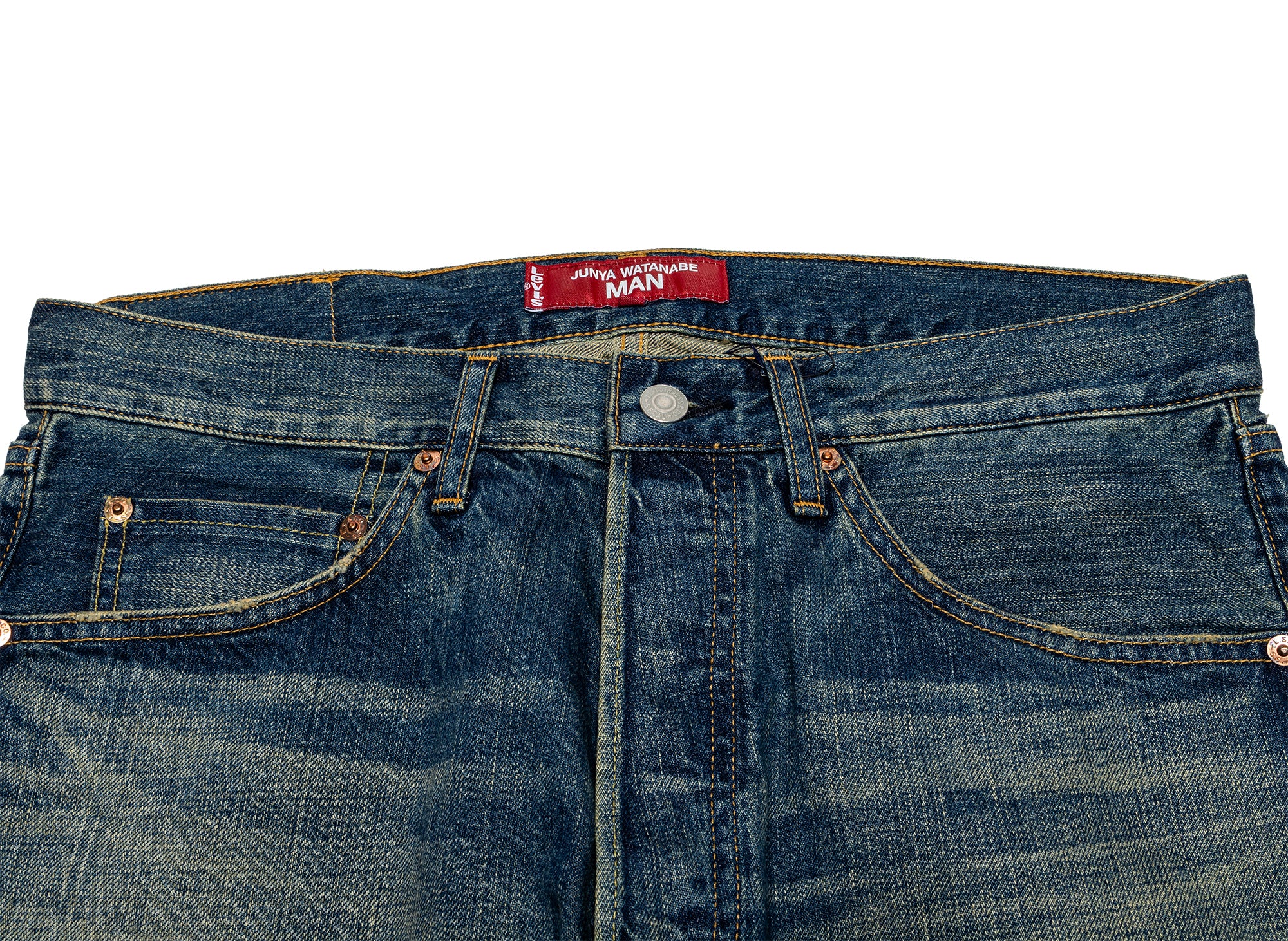 Junya Watanabe Denim Jean Pants in Indigo - Image 3
