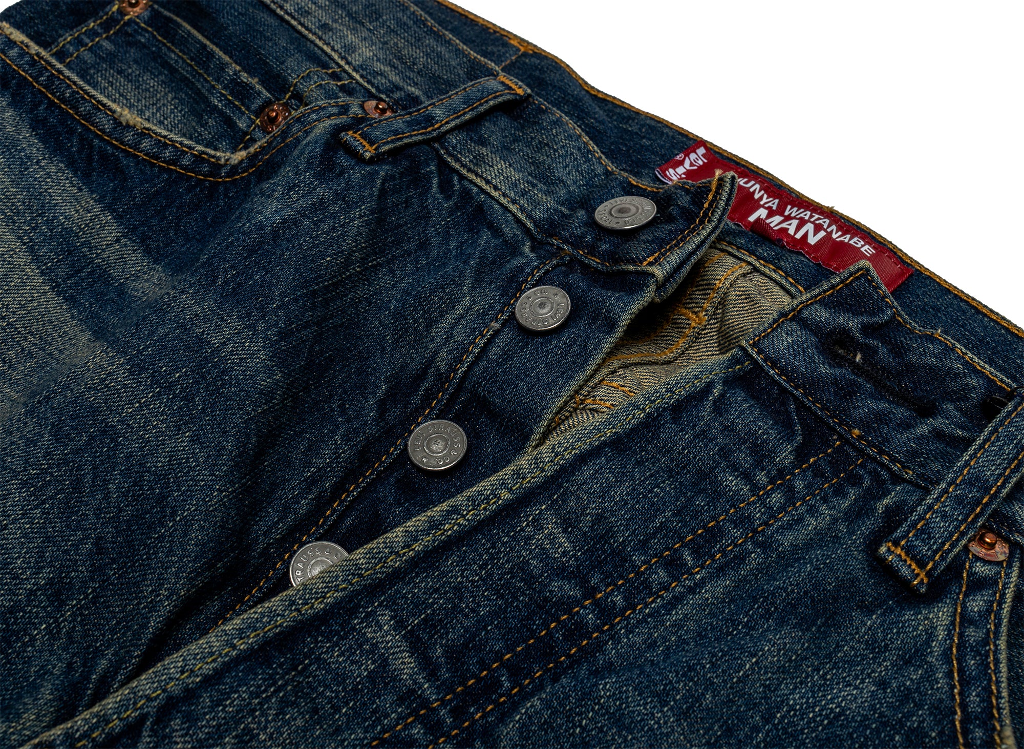 Junya Watanabe Denim Jean Pants in Indigo - Image 4