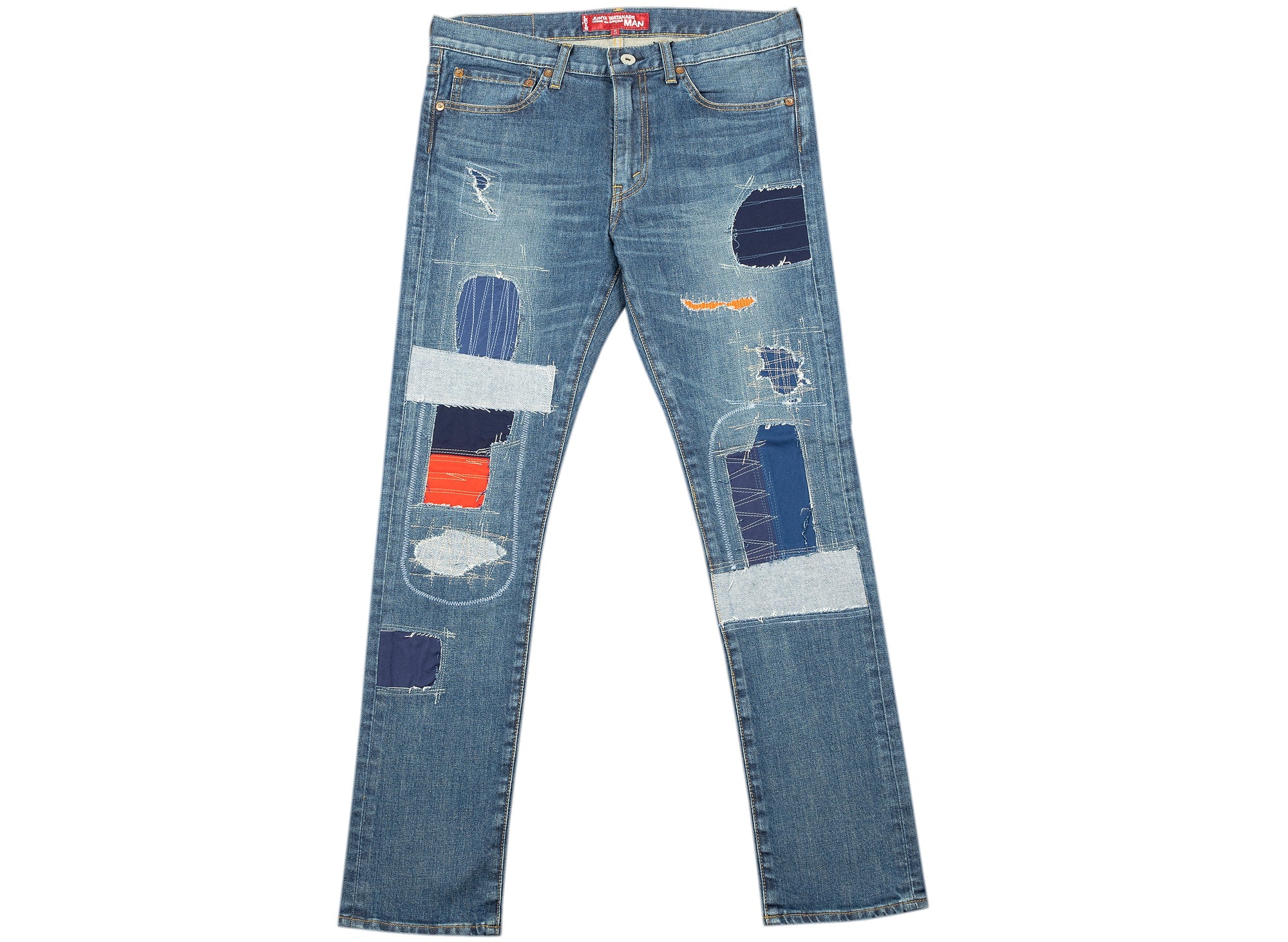 Junya Watanabe MAN x Comme des Garçons x Levi's Indigo Patchwork Denim