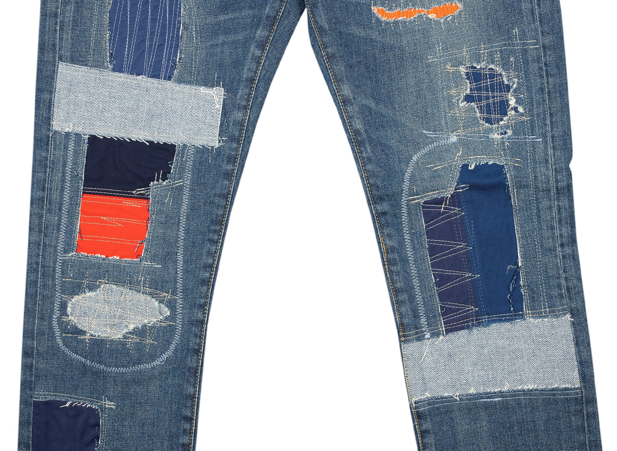 Junya Watanabe MAN x Comme des Garçons x Levi's Indigo Patchwork Denim - Image 5