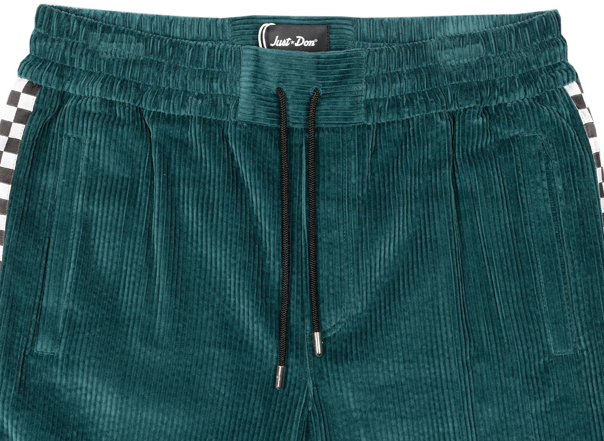 Just Don Corduroy Checkerboard Trousers - Image 2