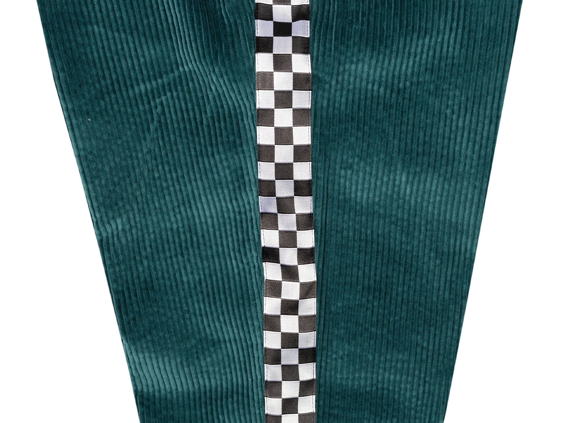 Just Don Corduroy Checkerboard Trousers - Image 3