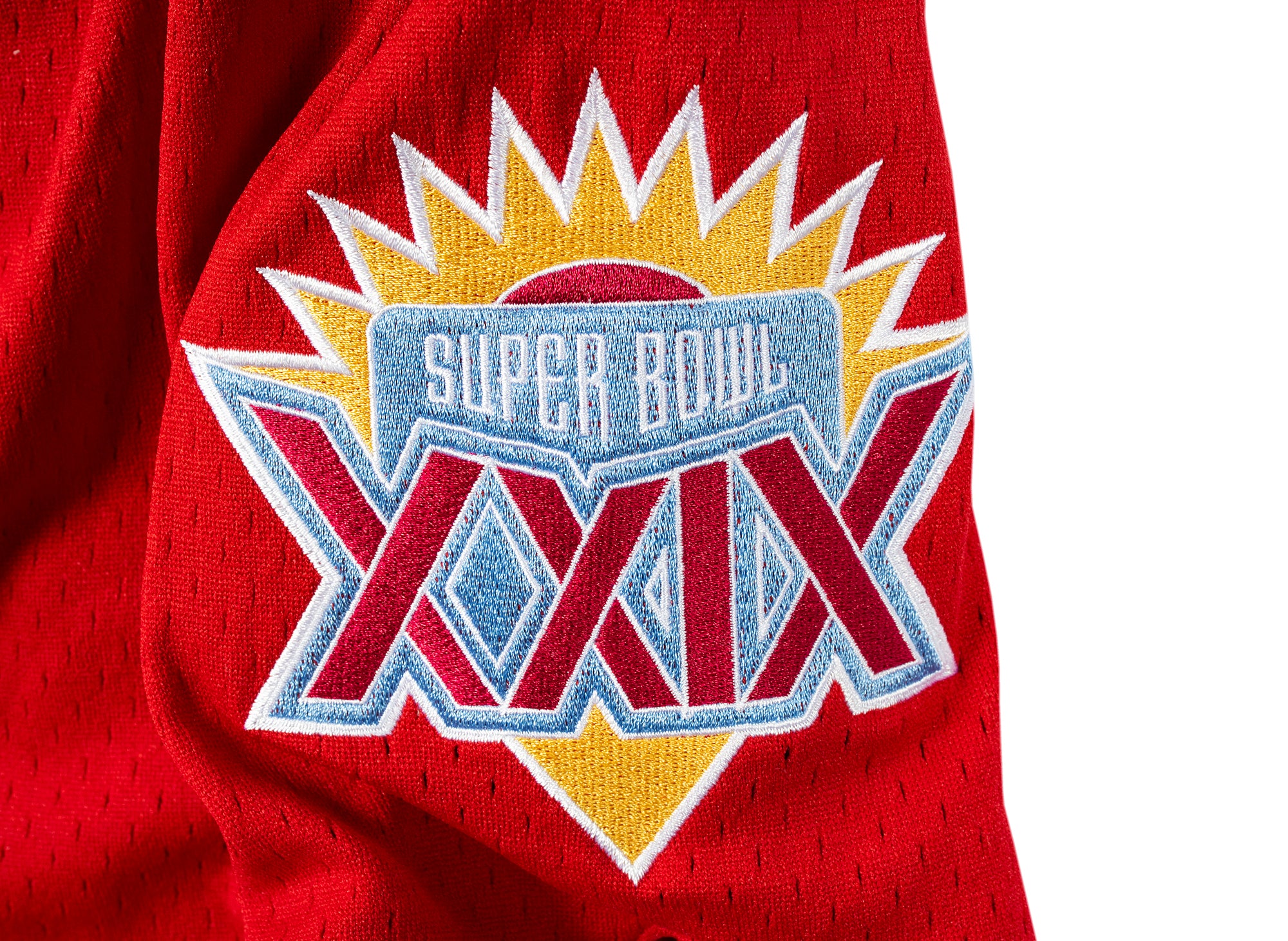 Just Don x Mitchell & Ness San Francisco 49ers Shorts - Image 3