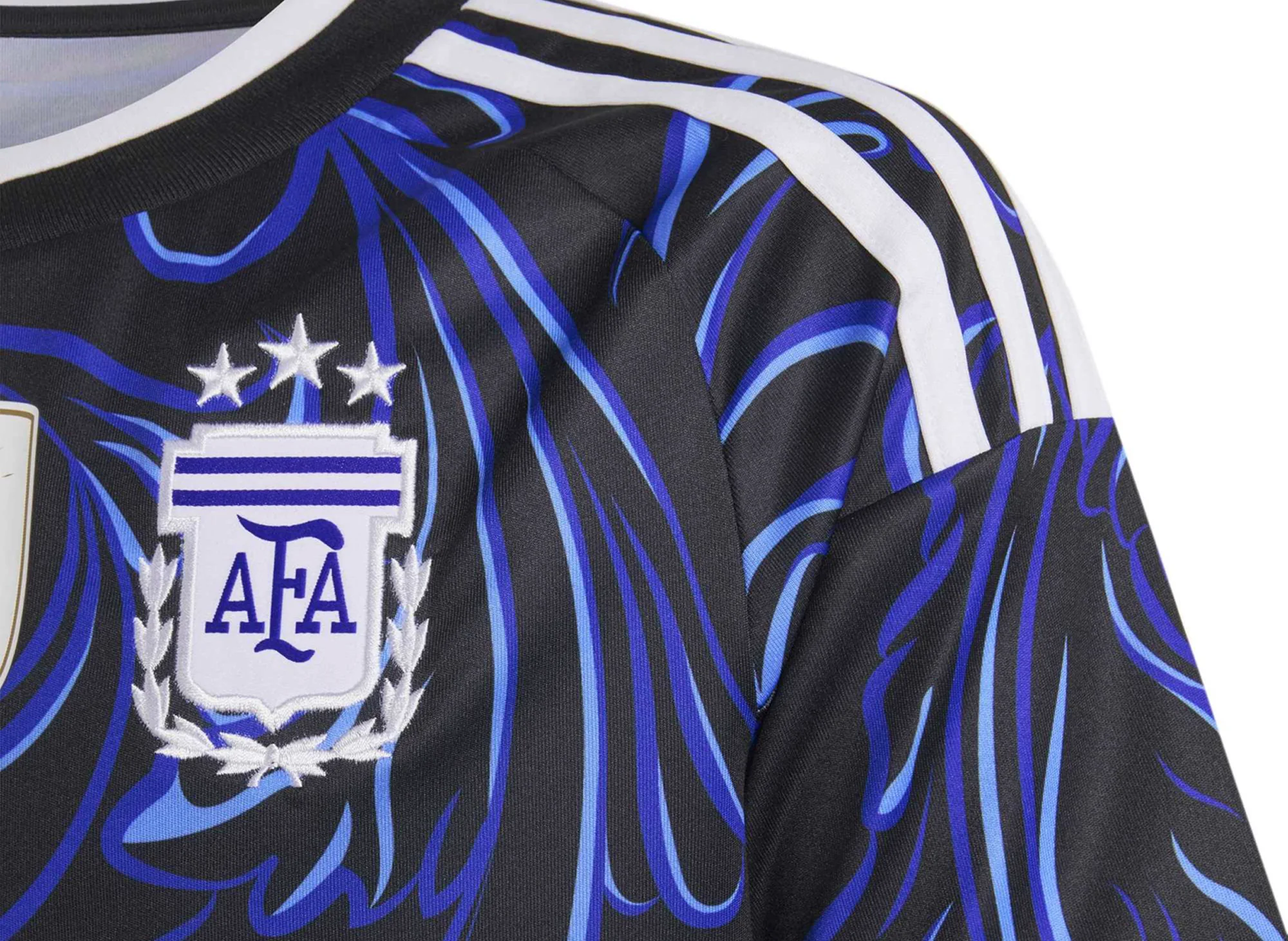 Kid's Adidas Argentina 26 Away Messi Jersey - Image 3