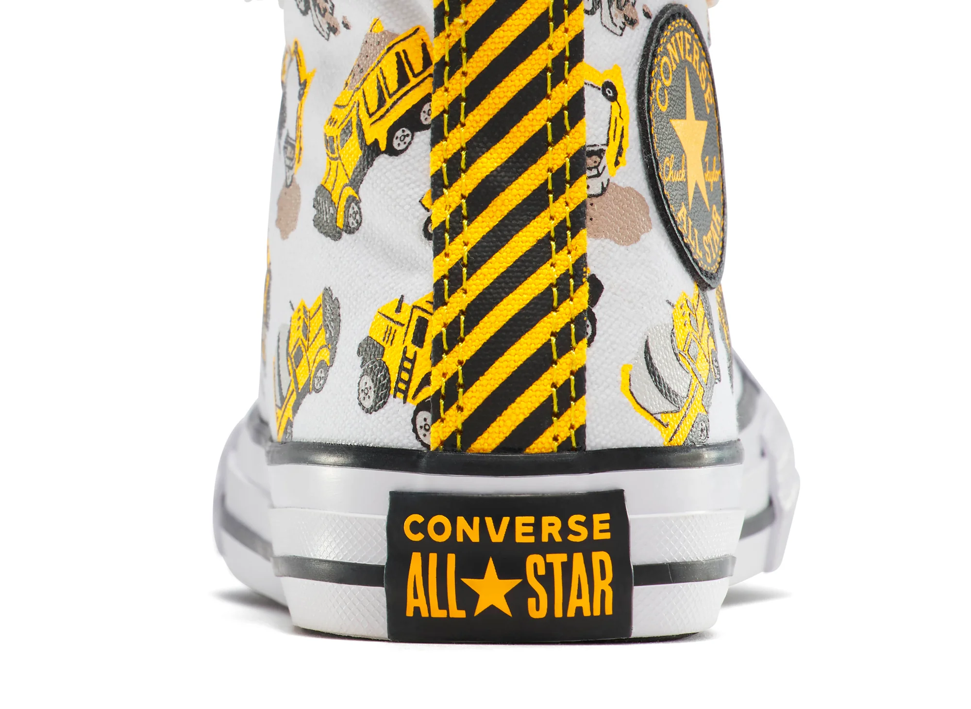 Kid's Converse CTAS 1V Hi 'White / Black' - Image 2