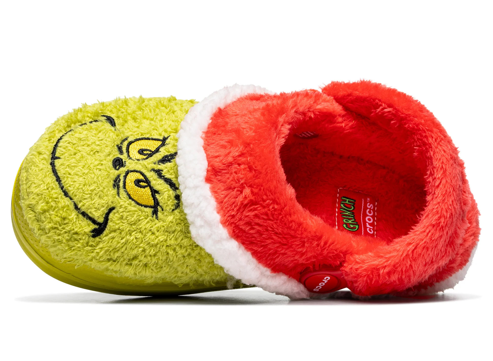 Kid's Crocs The Grinch Classic Lined Clog - Image 5