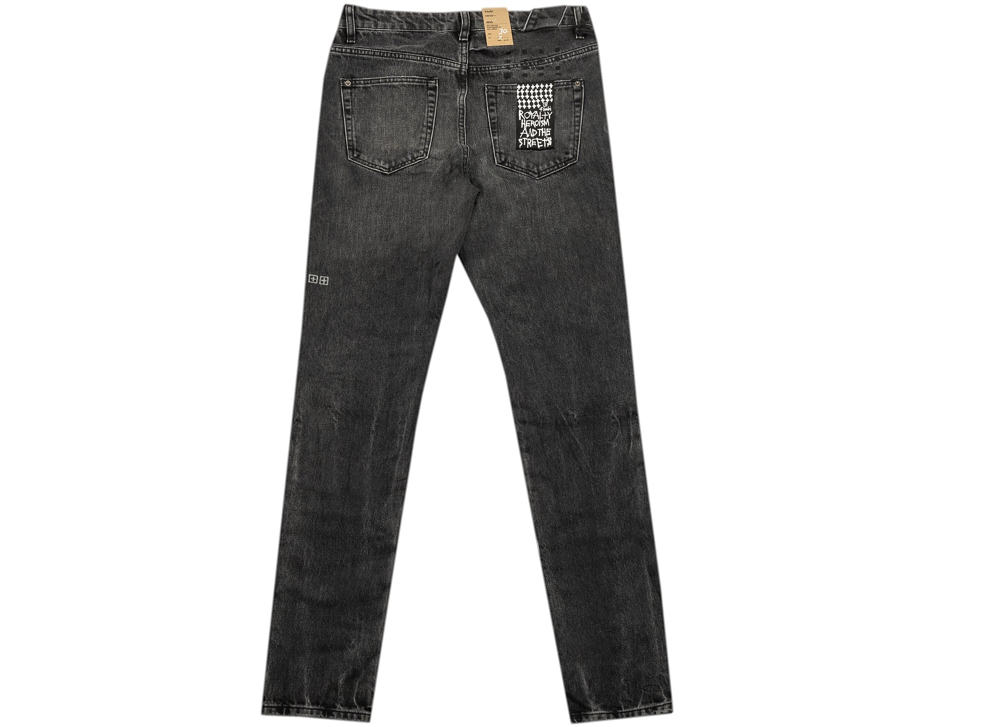 Ksubi Chitch Asphalt Trashed Jeans - Image 2