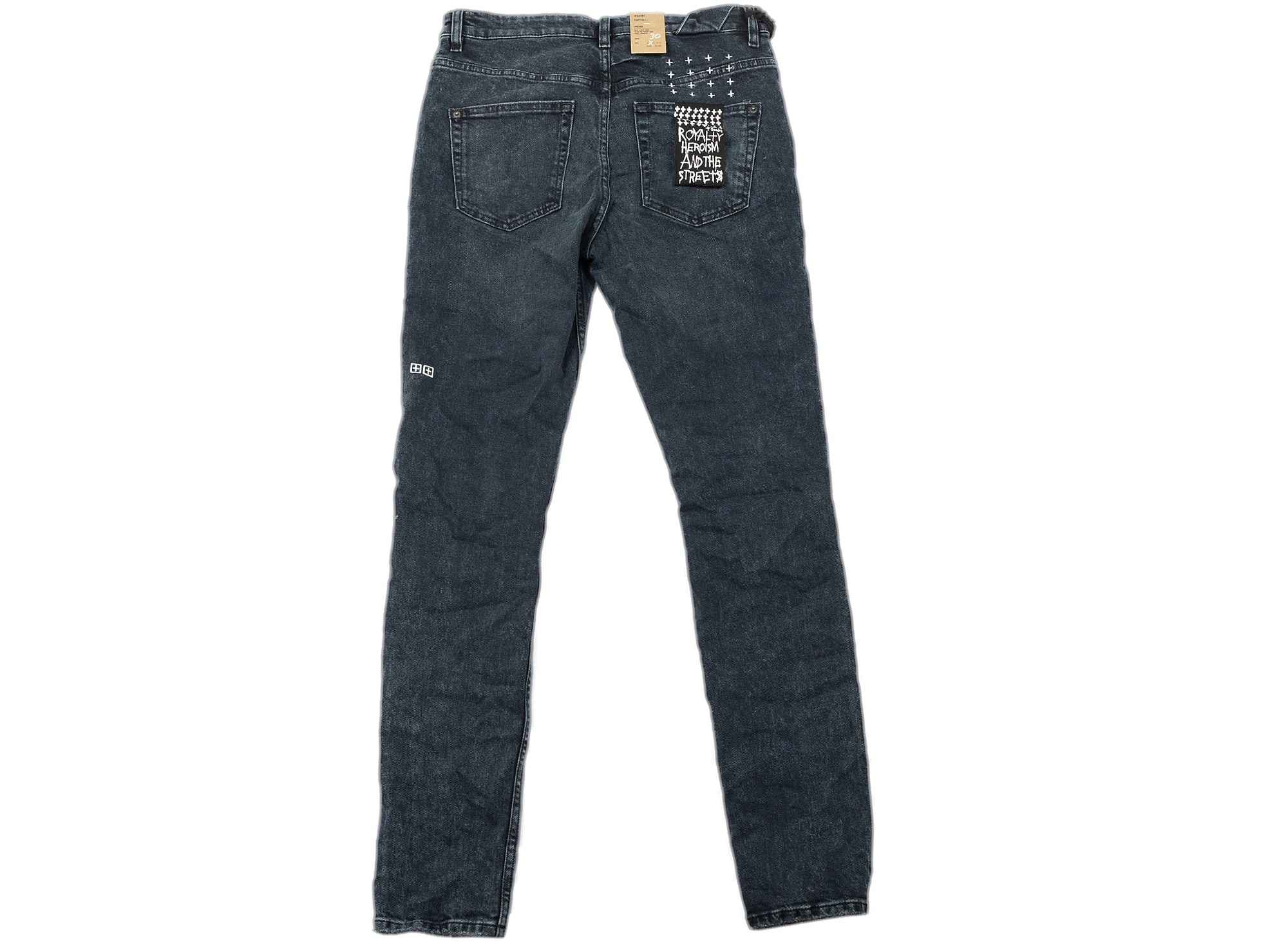 Ksubi Chitch Blue Kolla Slashed Jeans - Image 2